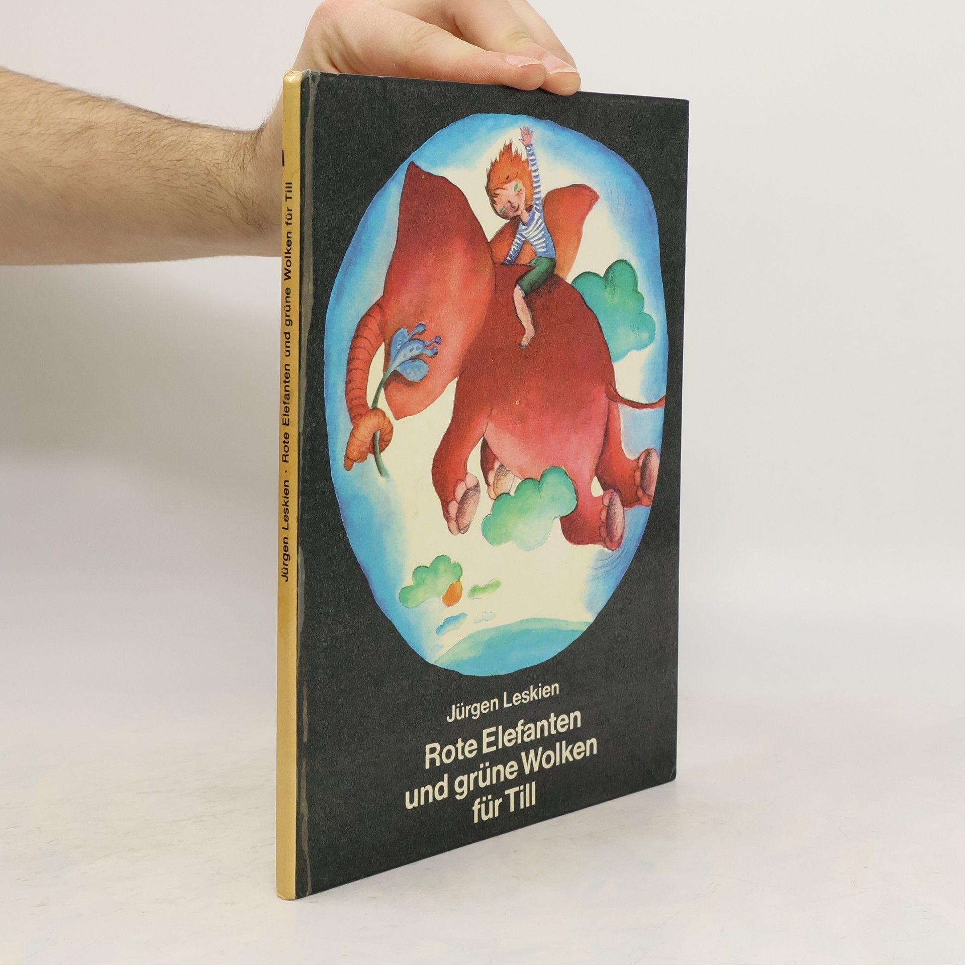 Jürgen Leskien Rote Elefanten und grüne Wolken für Till