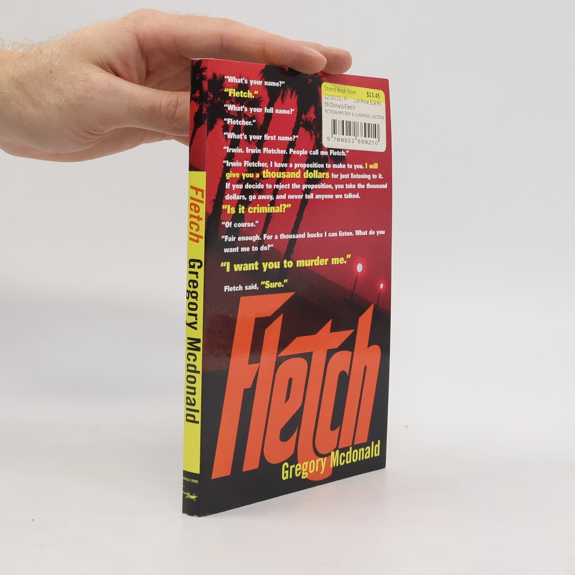 Gregory Mcdonald Fletch