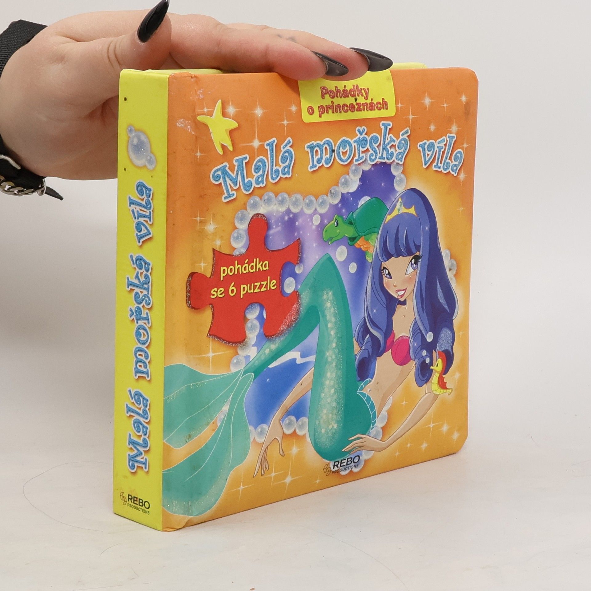 Auteurscollectief Malá mořská víla - Pohádky o princeznách - 6 puzzle