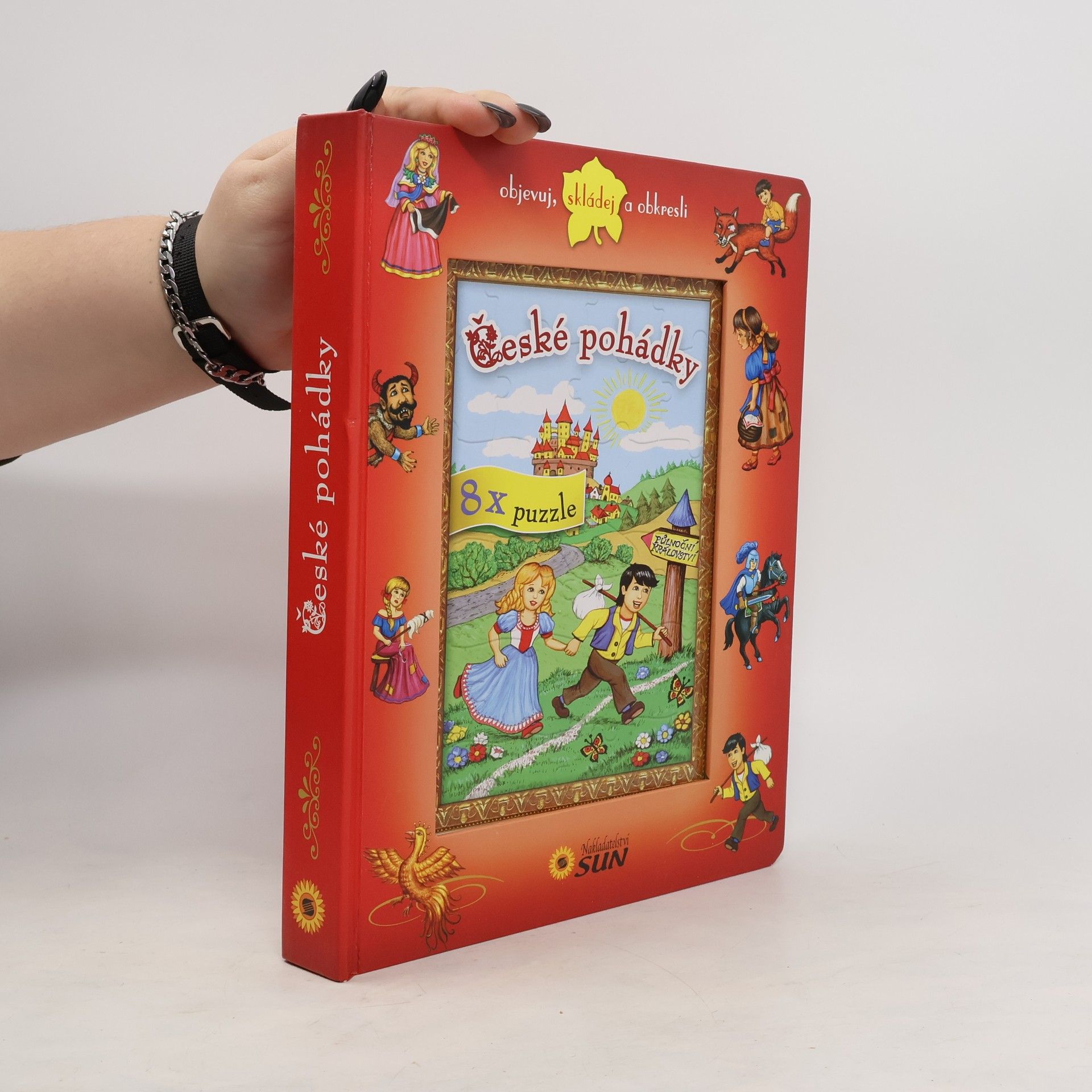 Alexandra Niklíčková České pohádky : 8x puzzle