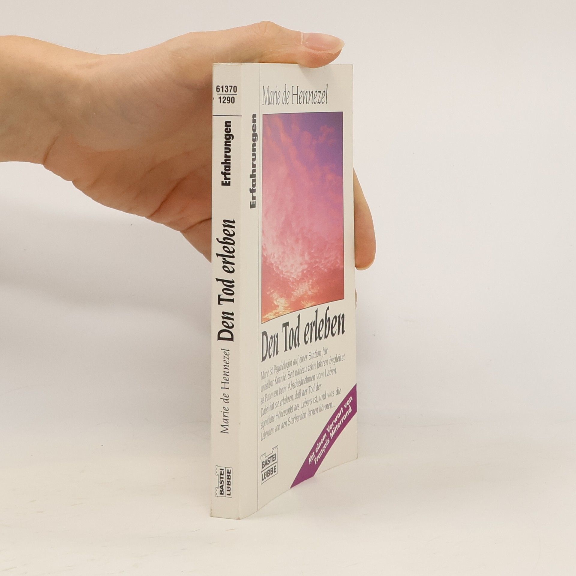 Marie de Hennezel Den Tod erleben
