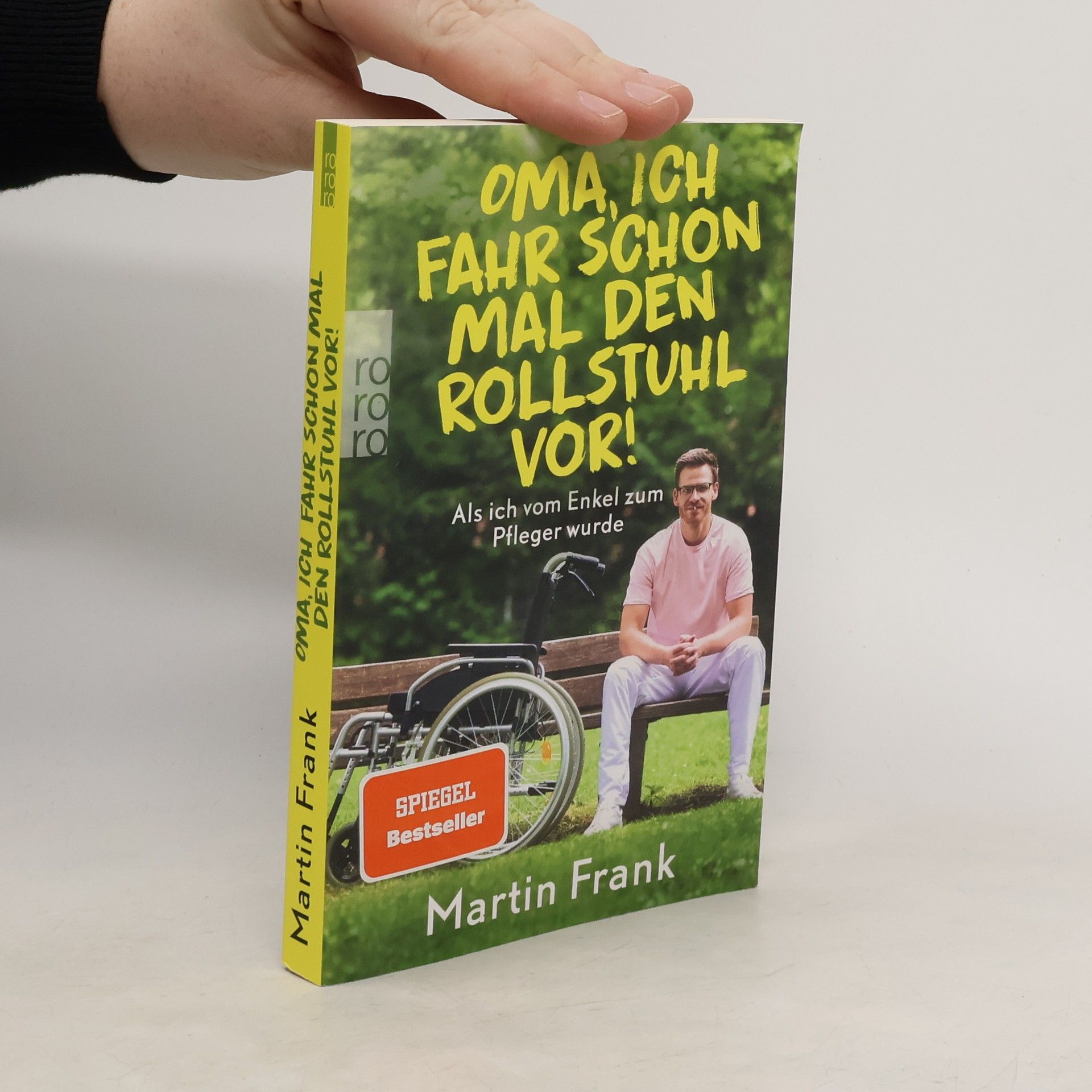 Frank-Martin Goos Oma, ich fahr schon mal den Rollstuhl vor!