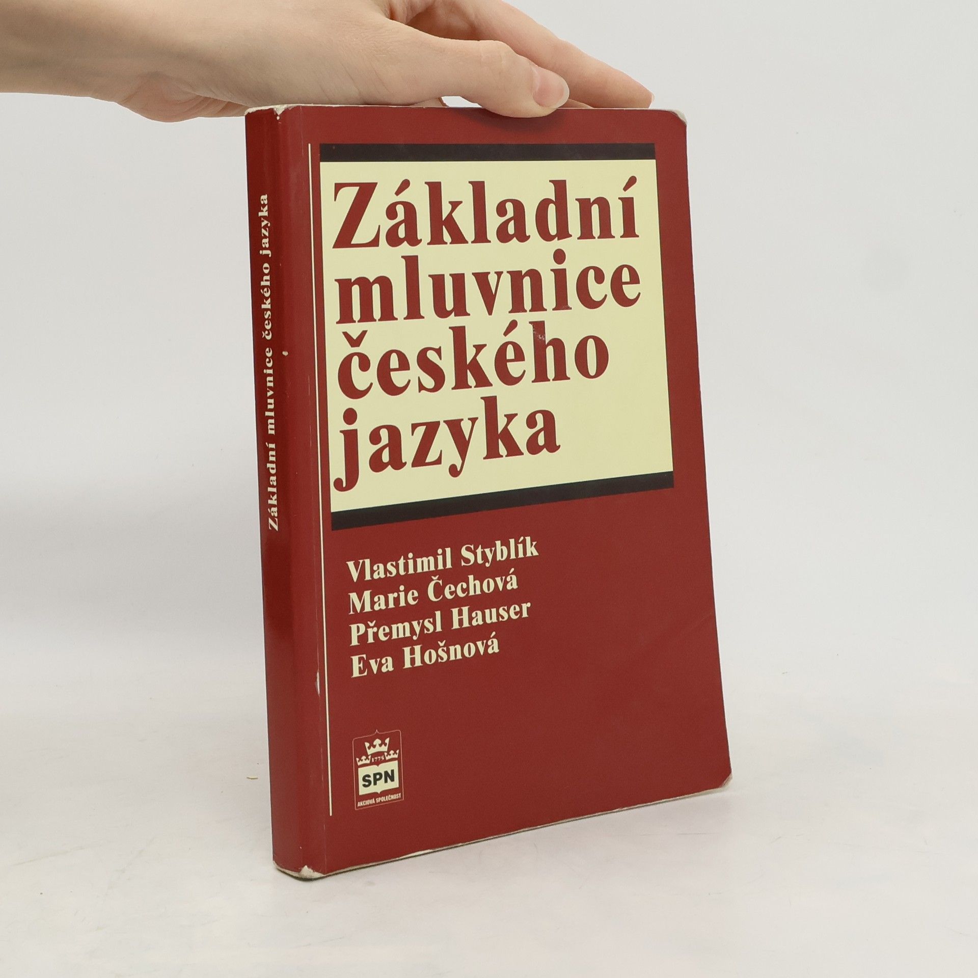 Vlastimil Styblík Základní mluvnice českého jazyka