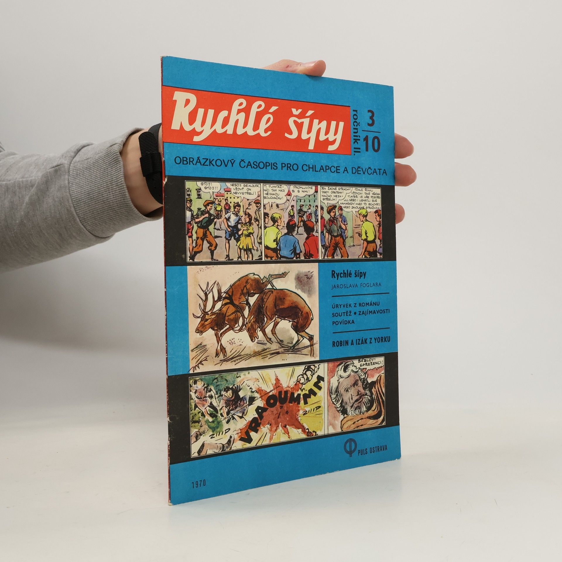 Jaroslav Foglar Rychlé šípy ročník II., 3/10