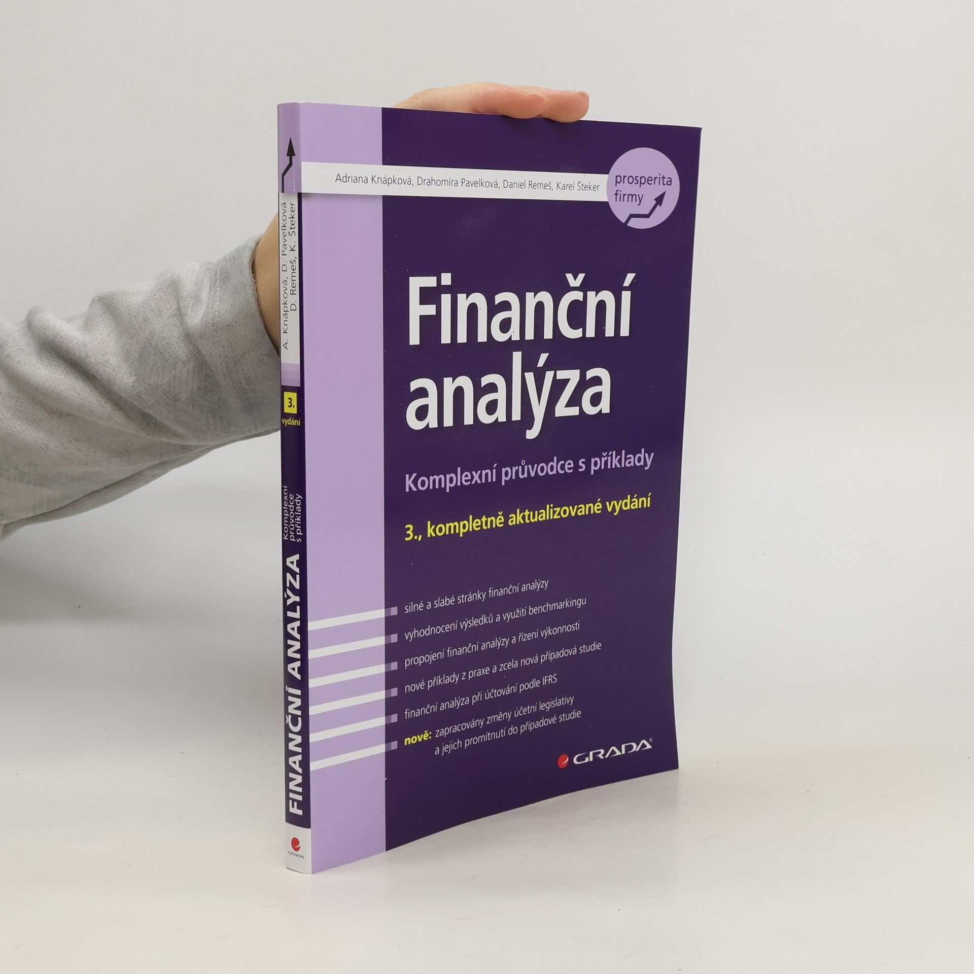 Adriana Knápková Finanční analýza : komplexní průvodce s příklady