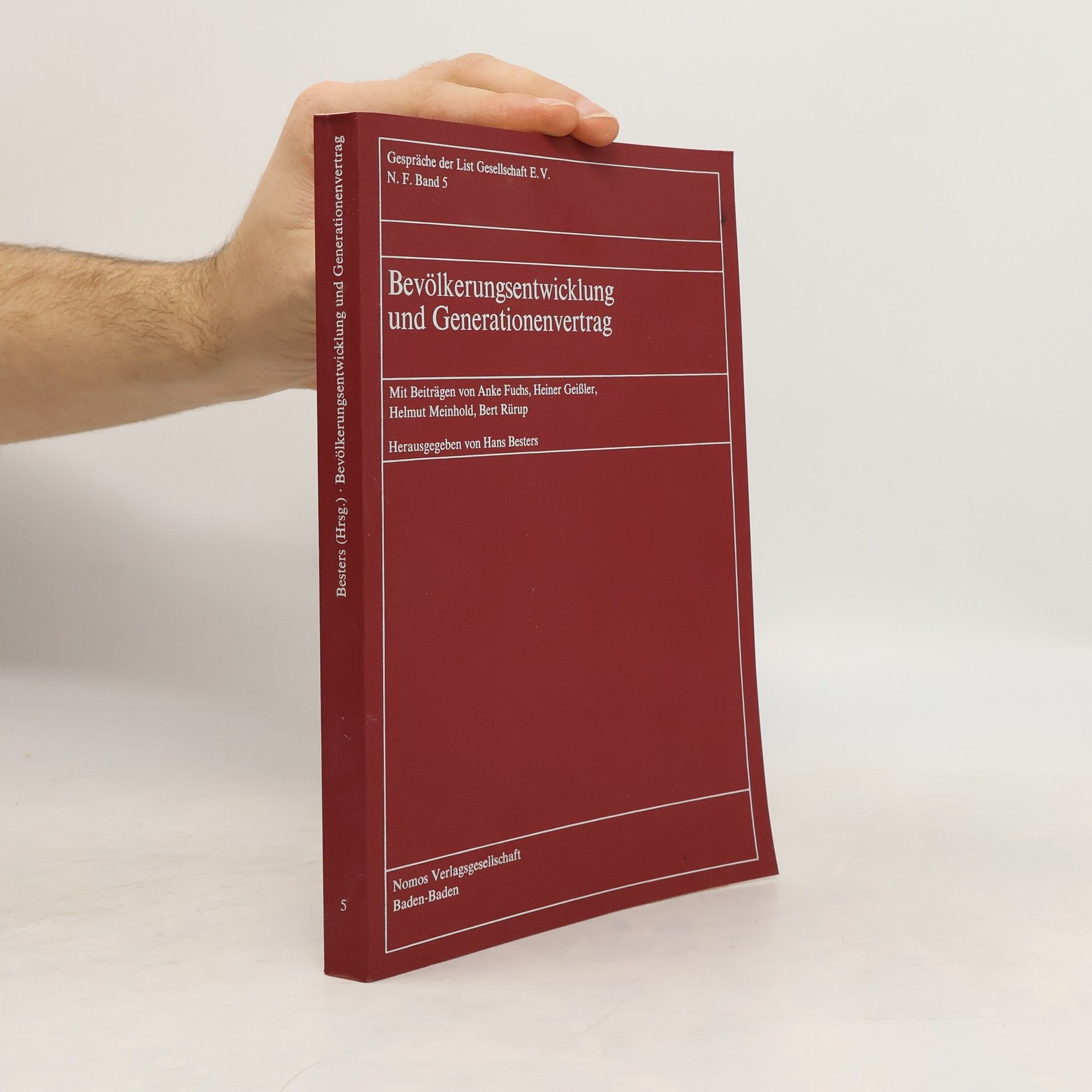 Bevölkerungsentwicklung und Generationenvertrag