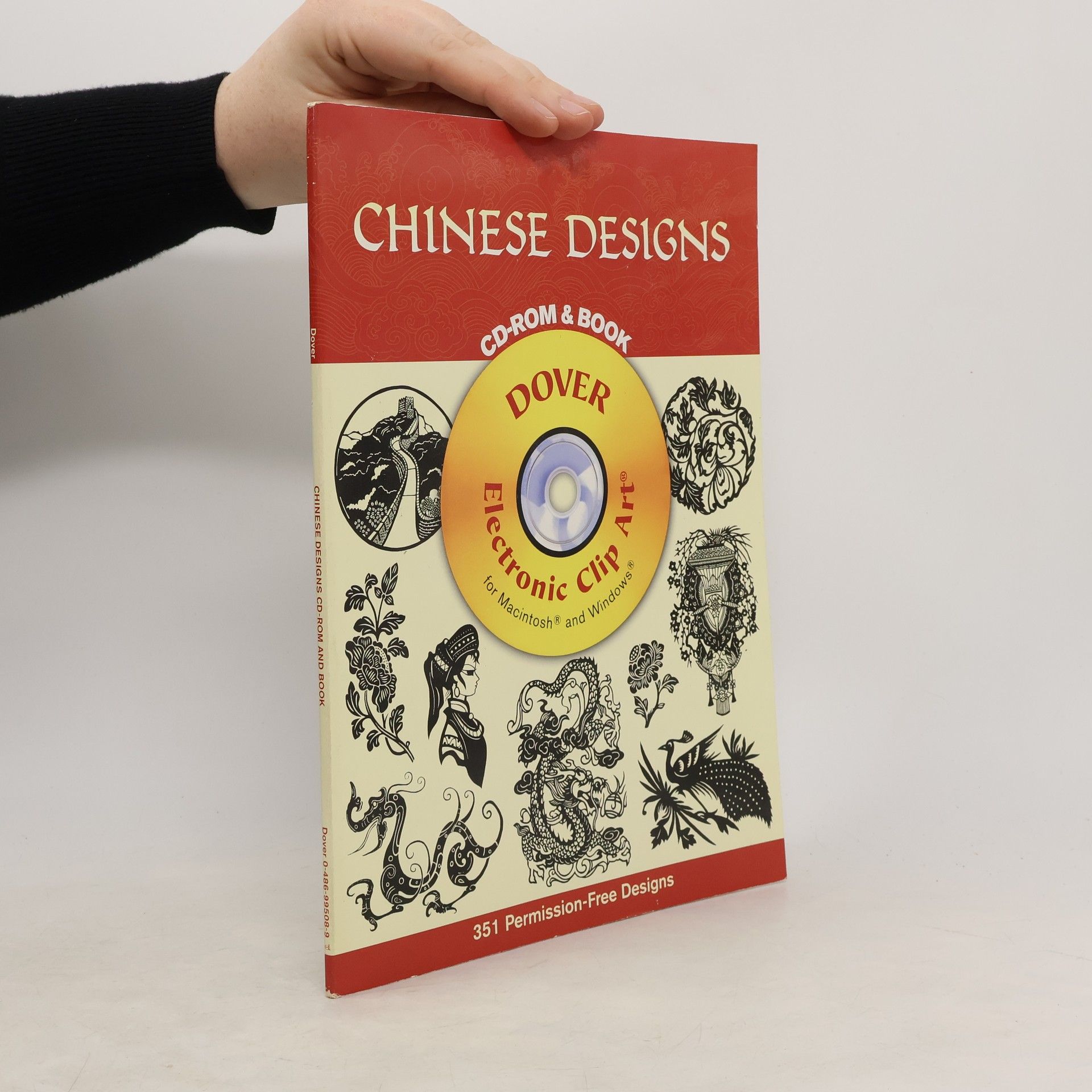 Inc Dover Publications Chinese Designs CD-ROM and Book