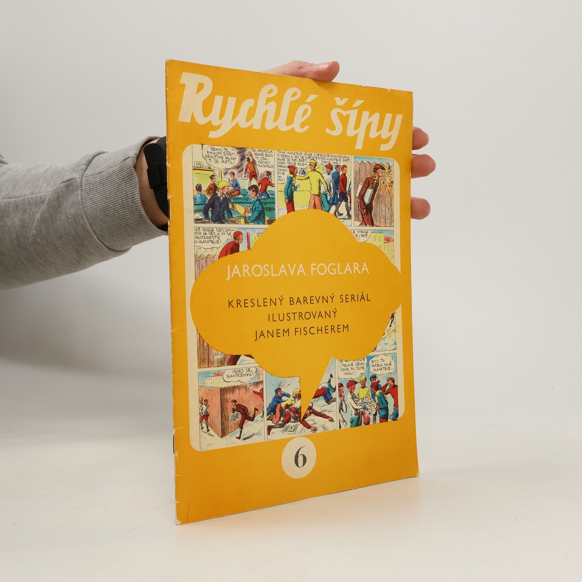 Jan Fischer (ilustrátor) Rychlé šípy 6