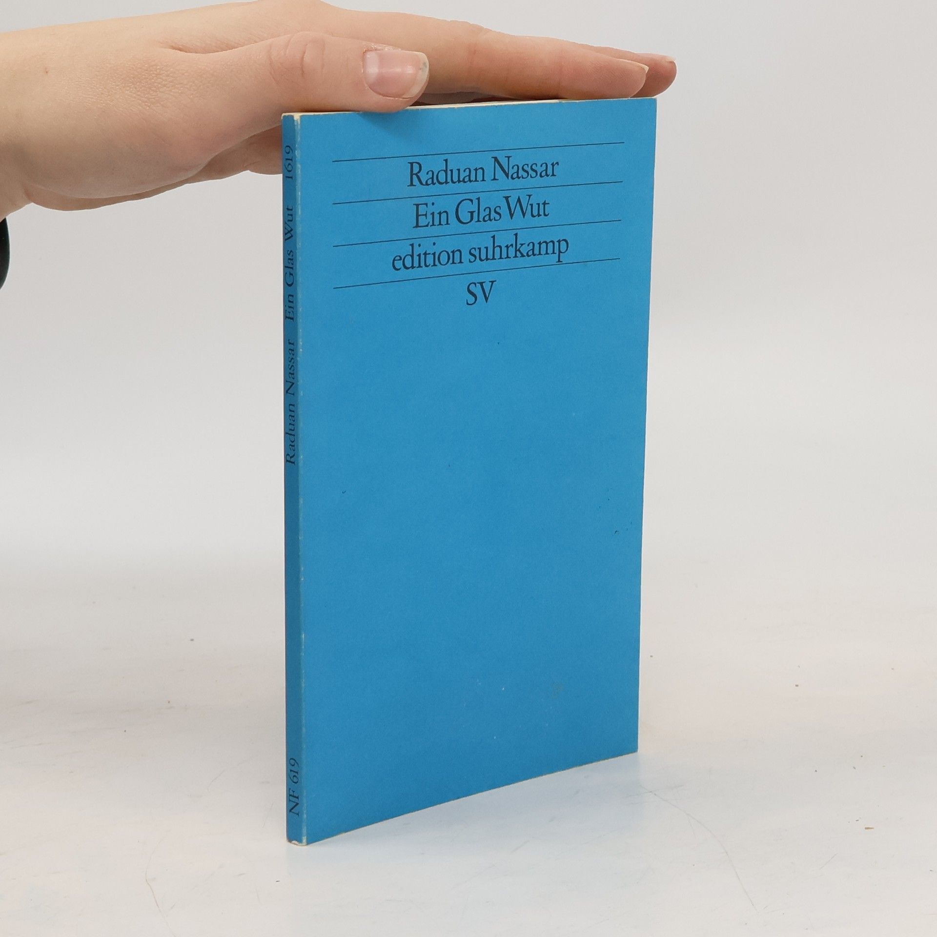 Ein Glas Wut. Novelle