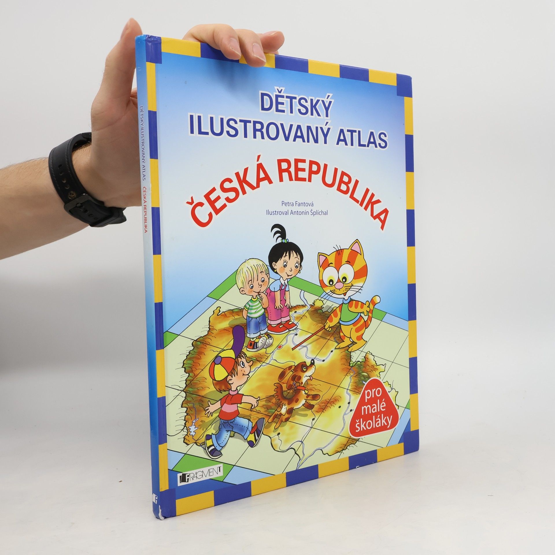 Antonín Šplíchal Dětský ilustrovaný atlas Česká republika