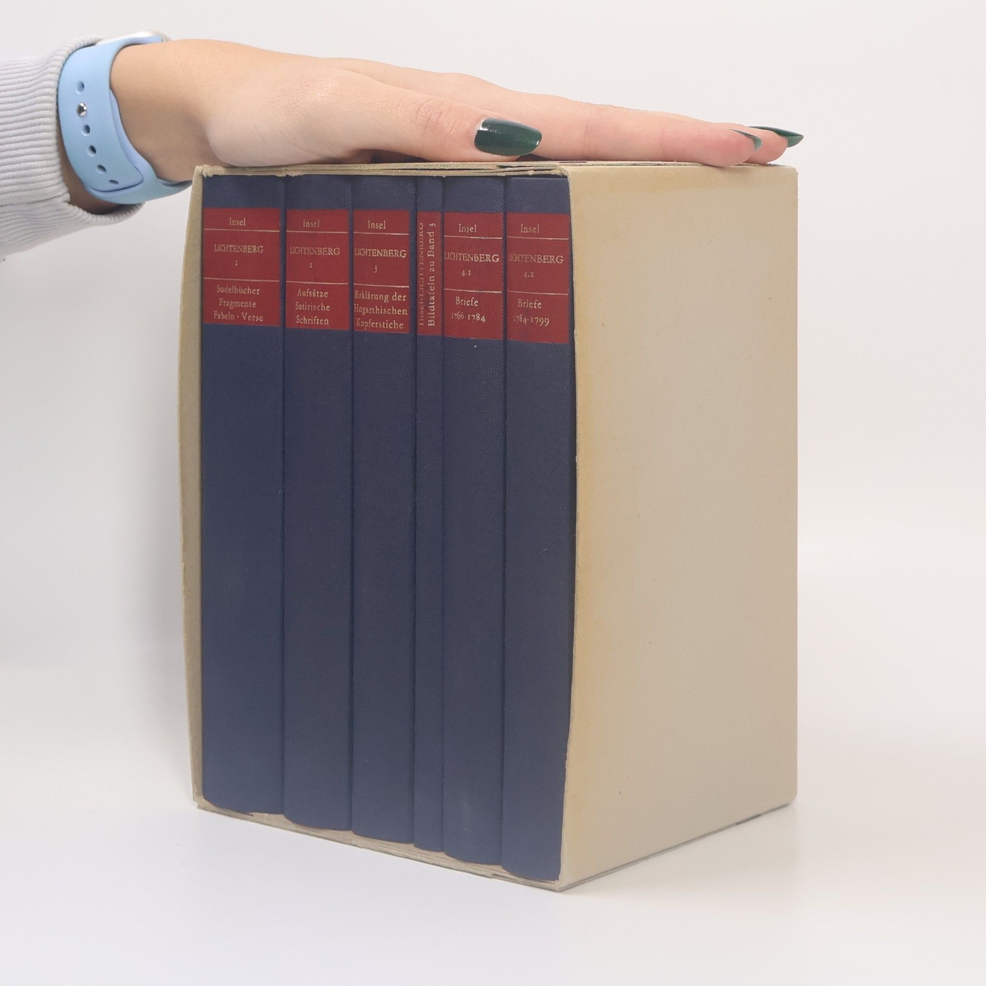 Georg Christoph Lichtenberg Schriften und Briefe 1-6