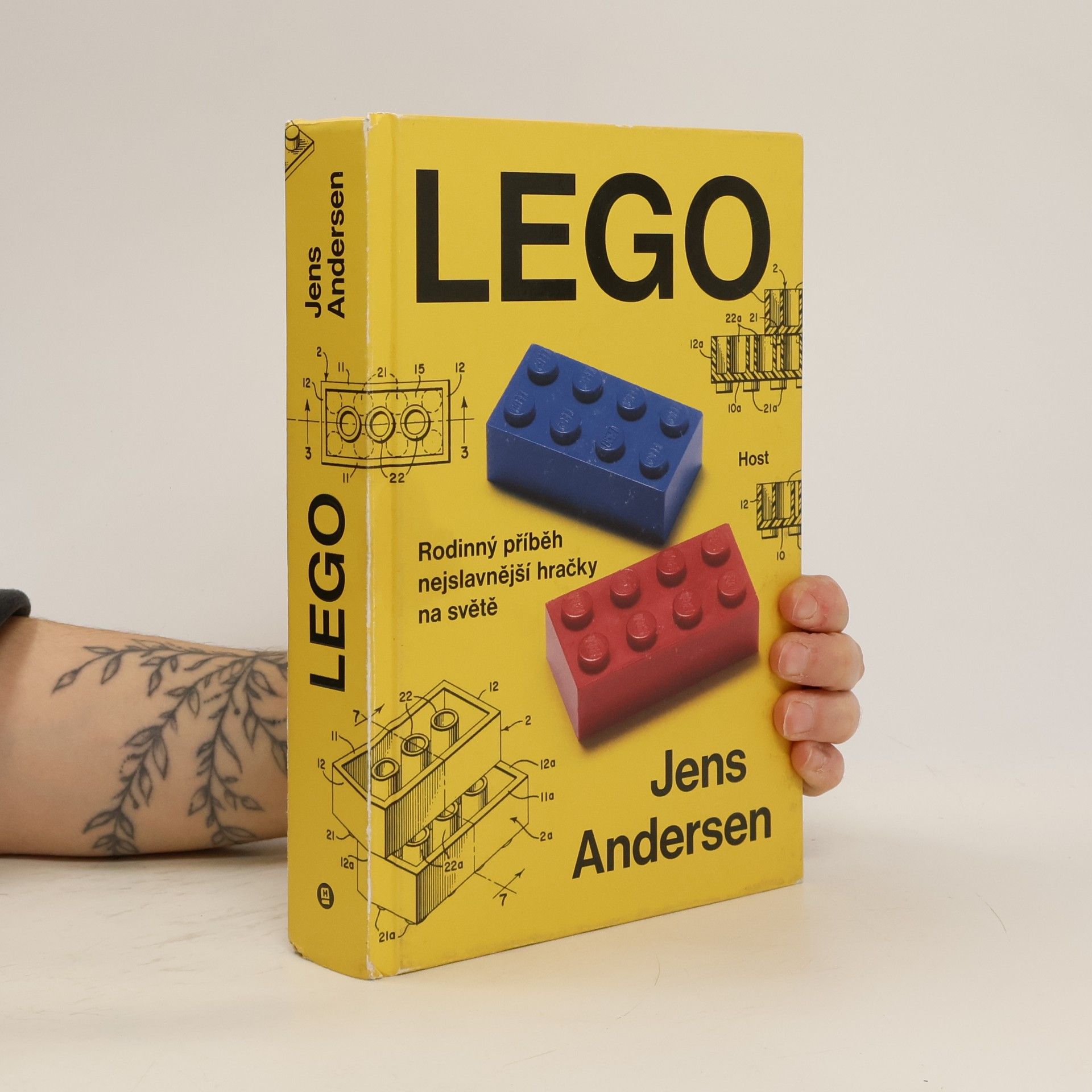 Jens Andersen LEGO. Rodinný příběh nejslavnější hračky na světě