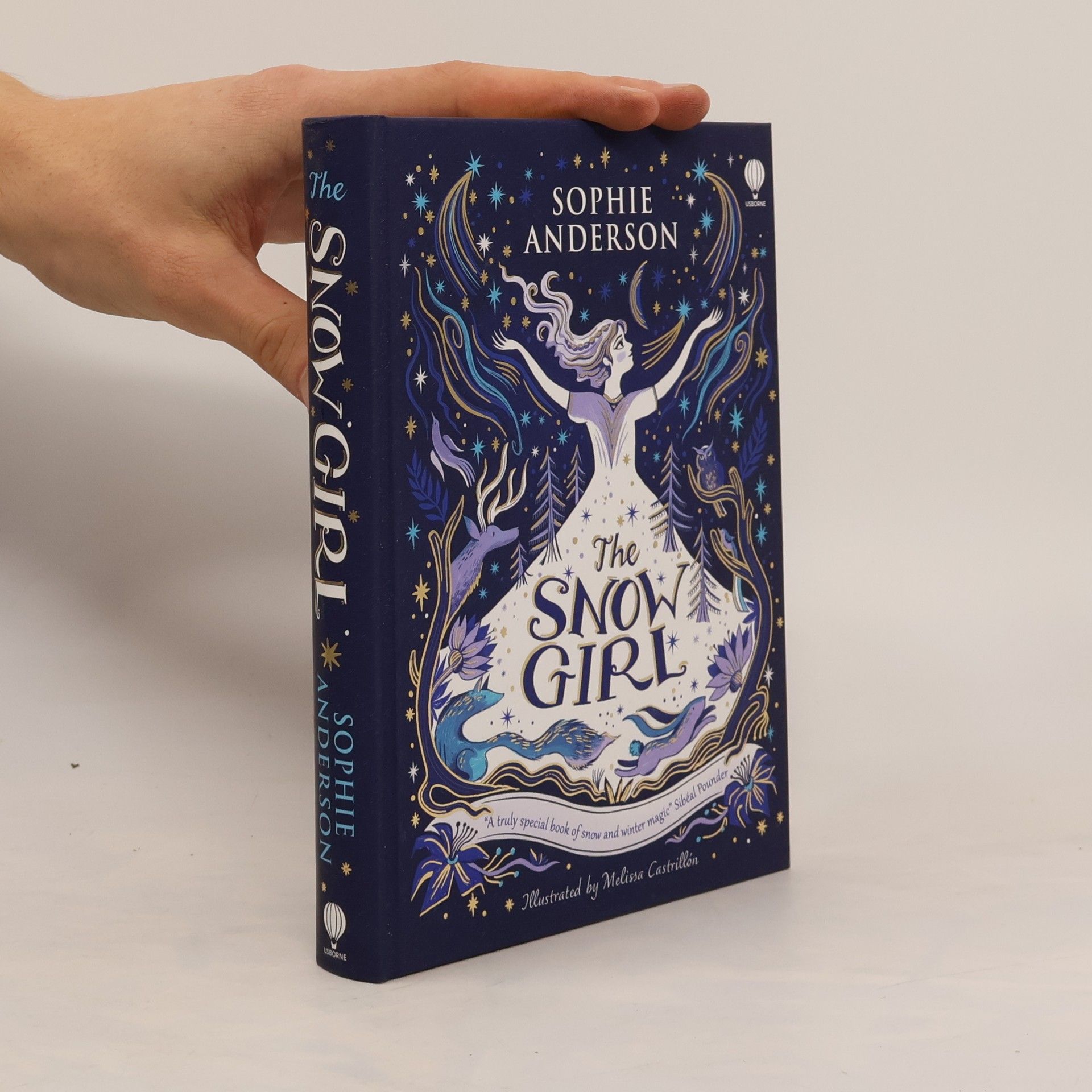 Sophie Anderson The snow girl