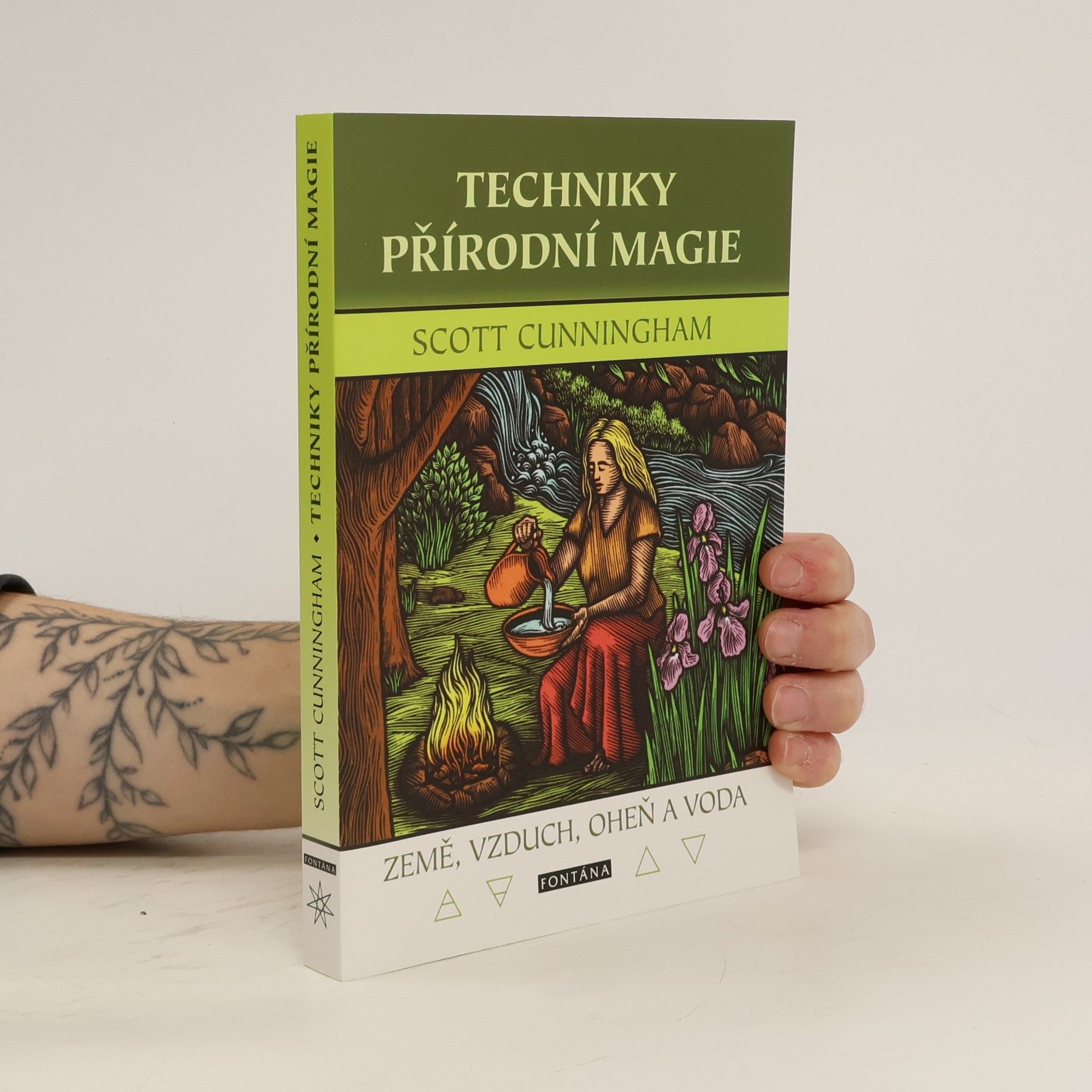 Scott Cunningham Techniky přírodní magie: Země, vzduch, oheň a voda