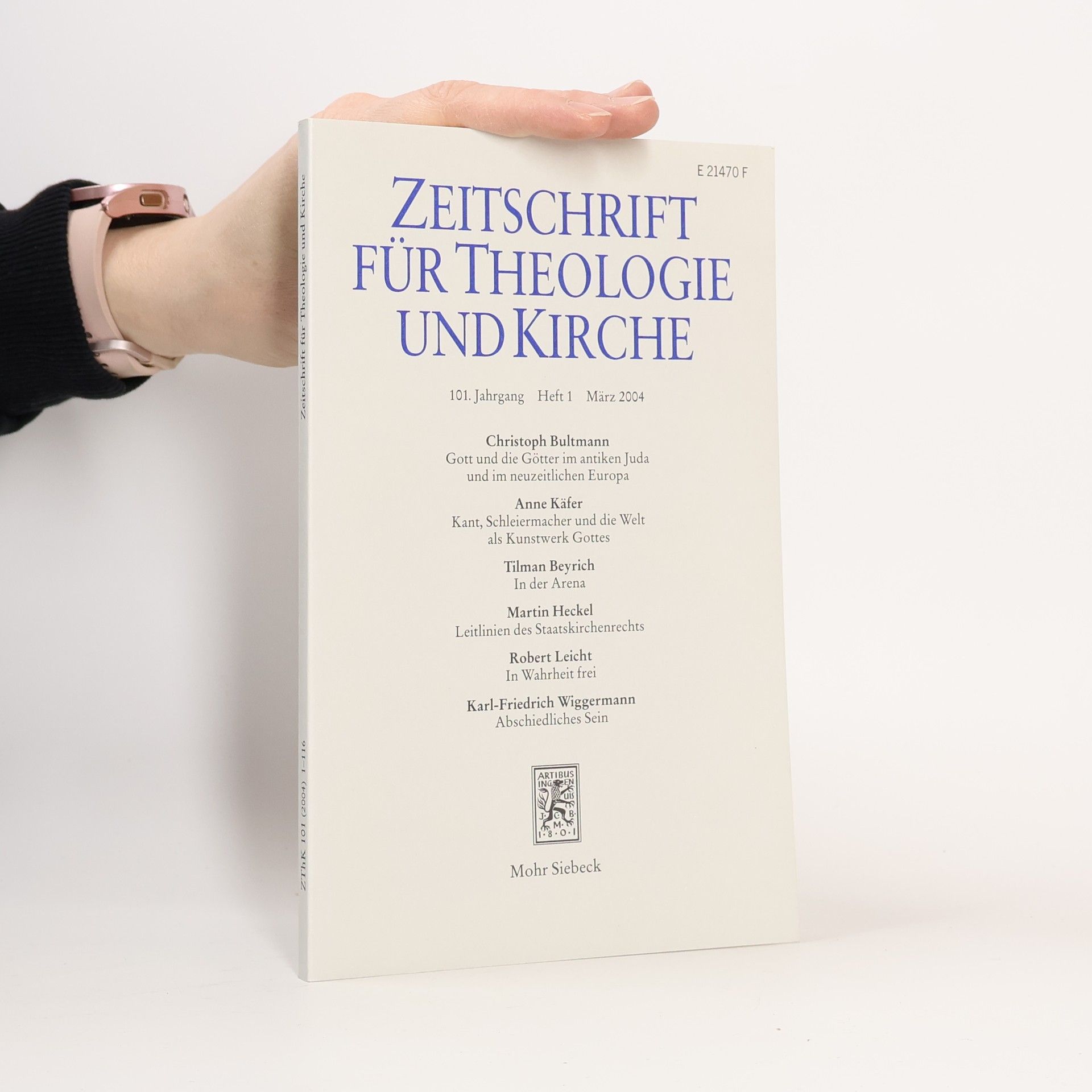 Ulrich Barth Aufgeklärter Protestantismus