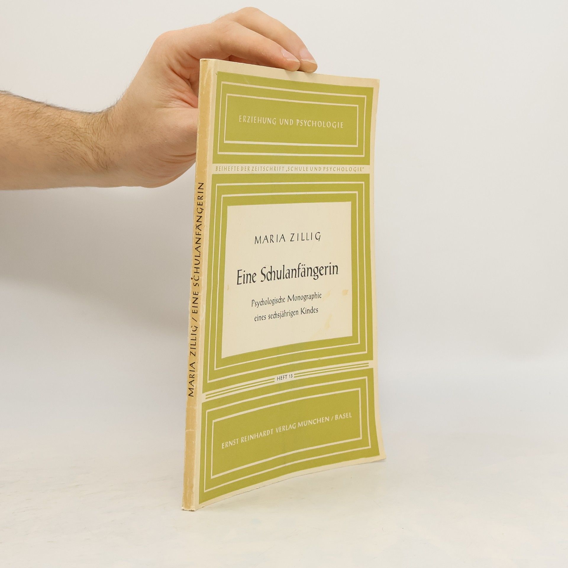 Maria Zillig Eine Schulanfängerin