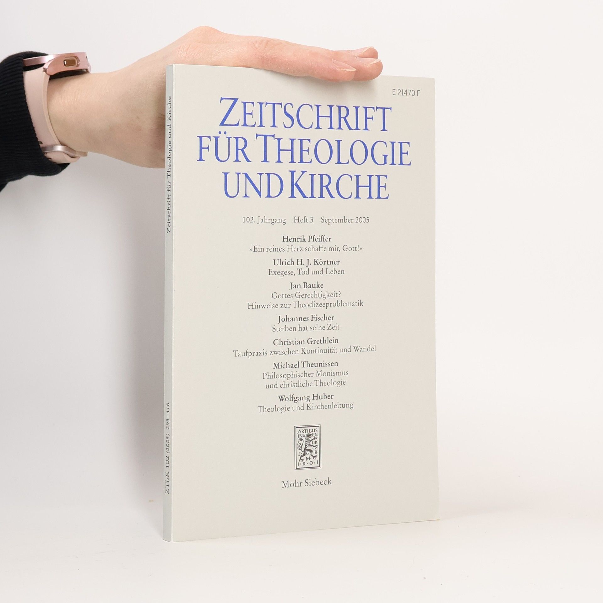 Johann Hinrich Claussen Glück und Gegenglück