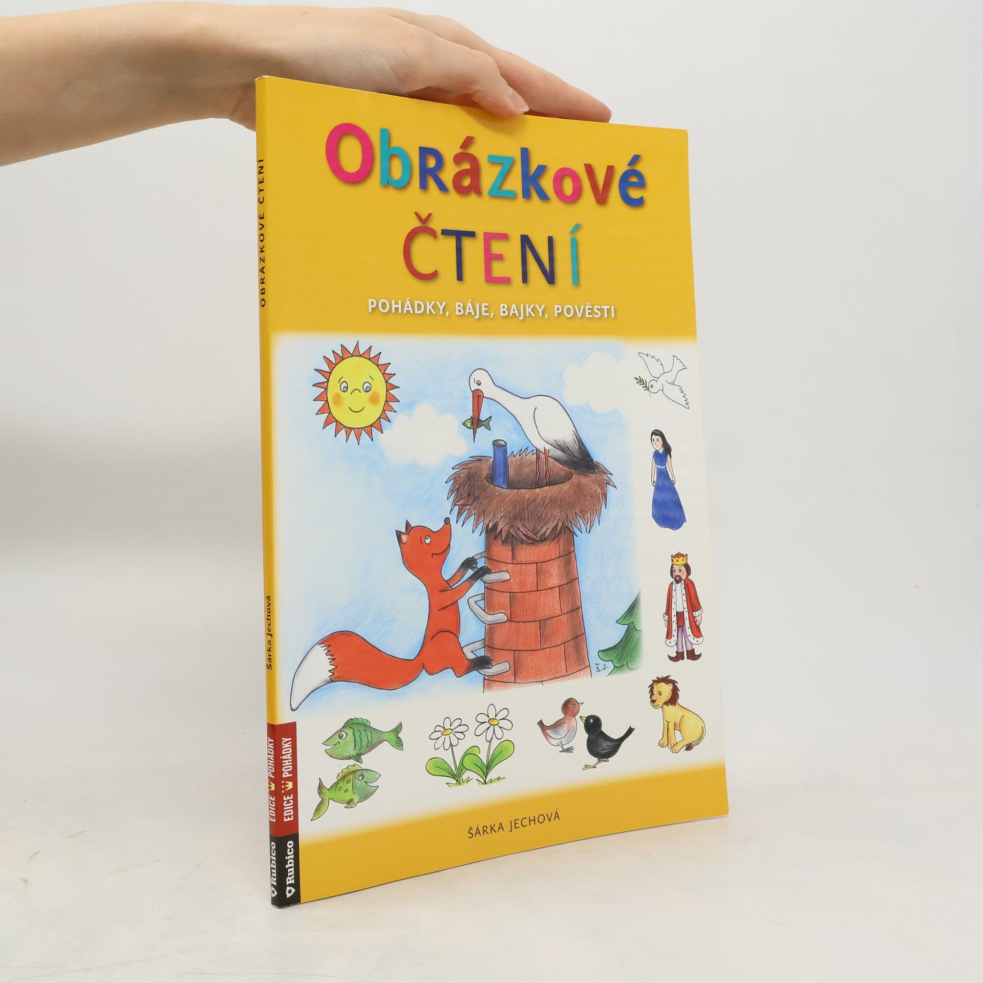 Šárka Jechová Obrázkové čtení - Pohádky, báje, bajky, pověsti