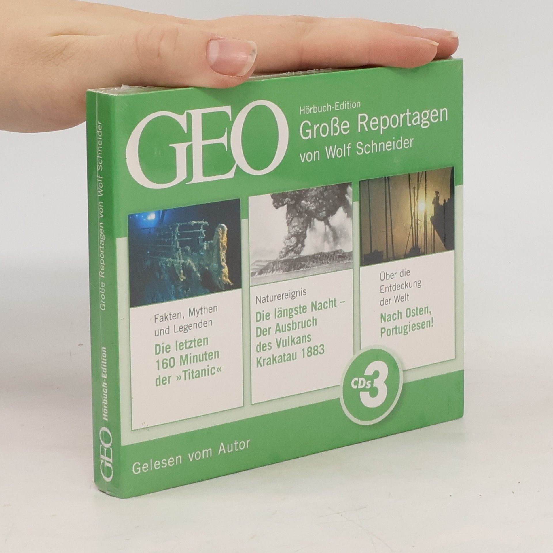 Wolf Schneider GEO Große Reportagen - Titanic, Krakatau, Portugiesen
