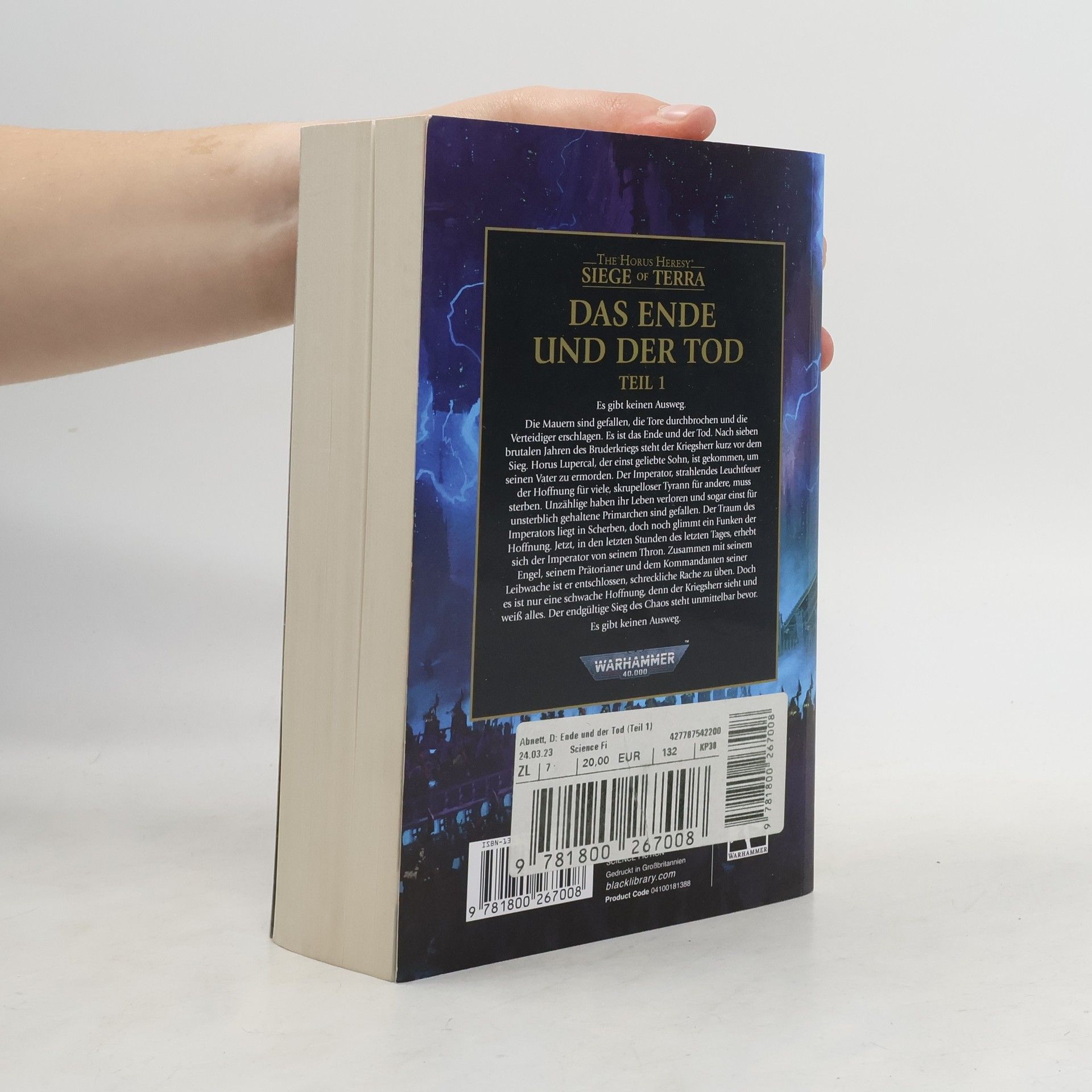Dan Abnett Das Ende und der Tod