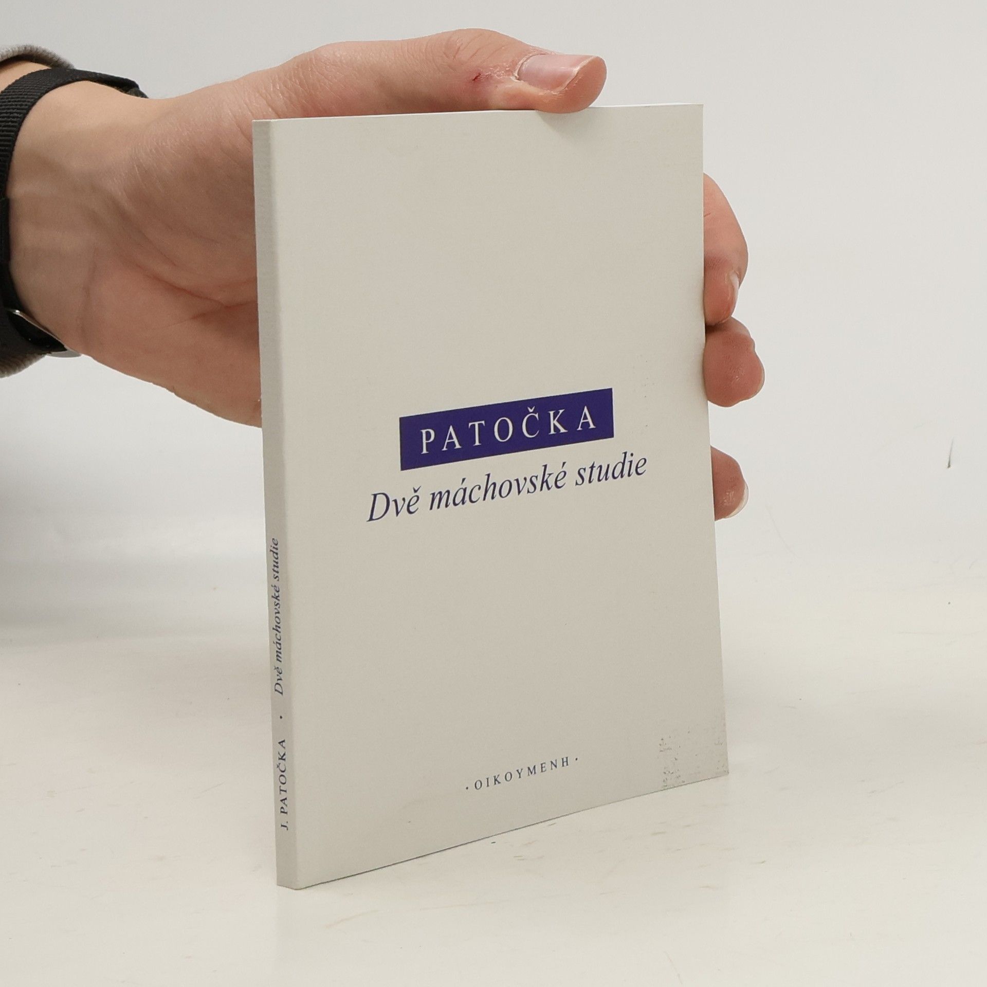Jan Patočka Dvě máchovské studie