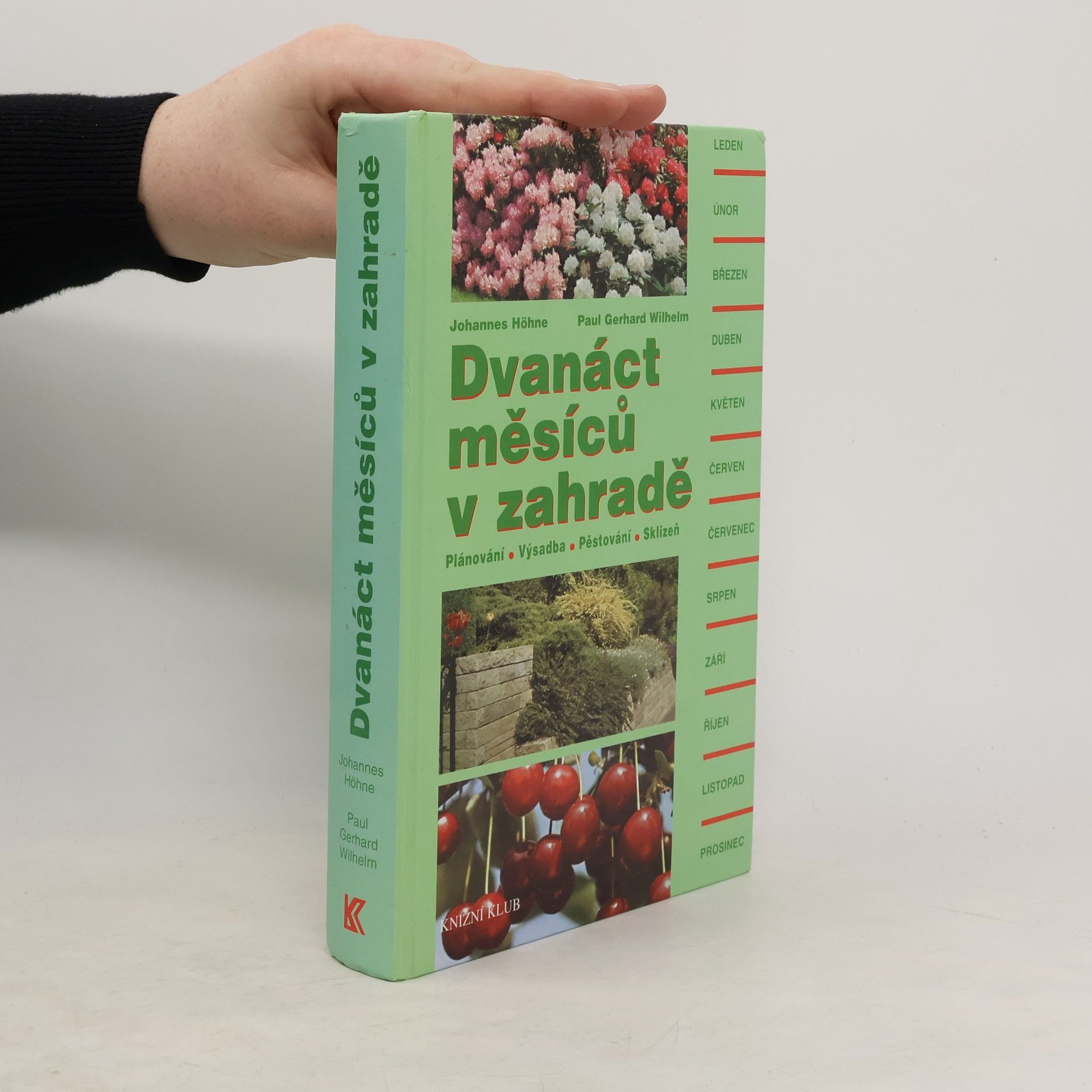 Johannes Höhne Dvanáct měsíců v zahradě : plánování, výsadba, pěstování, sklizeň