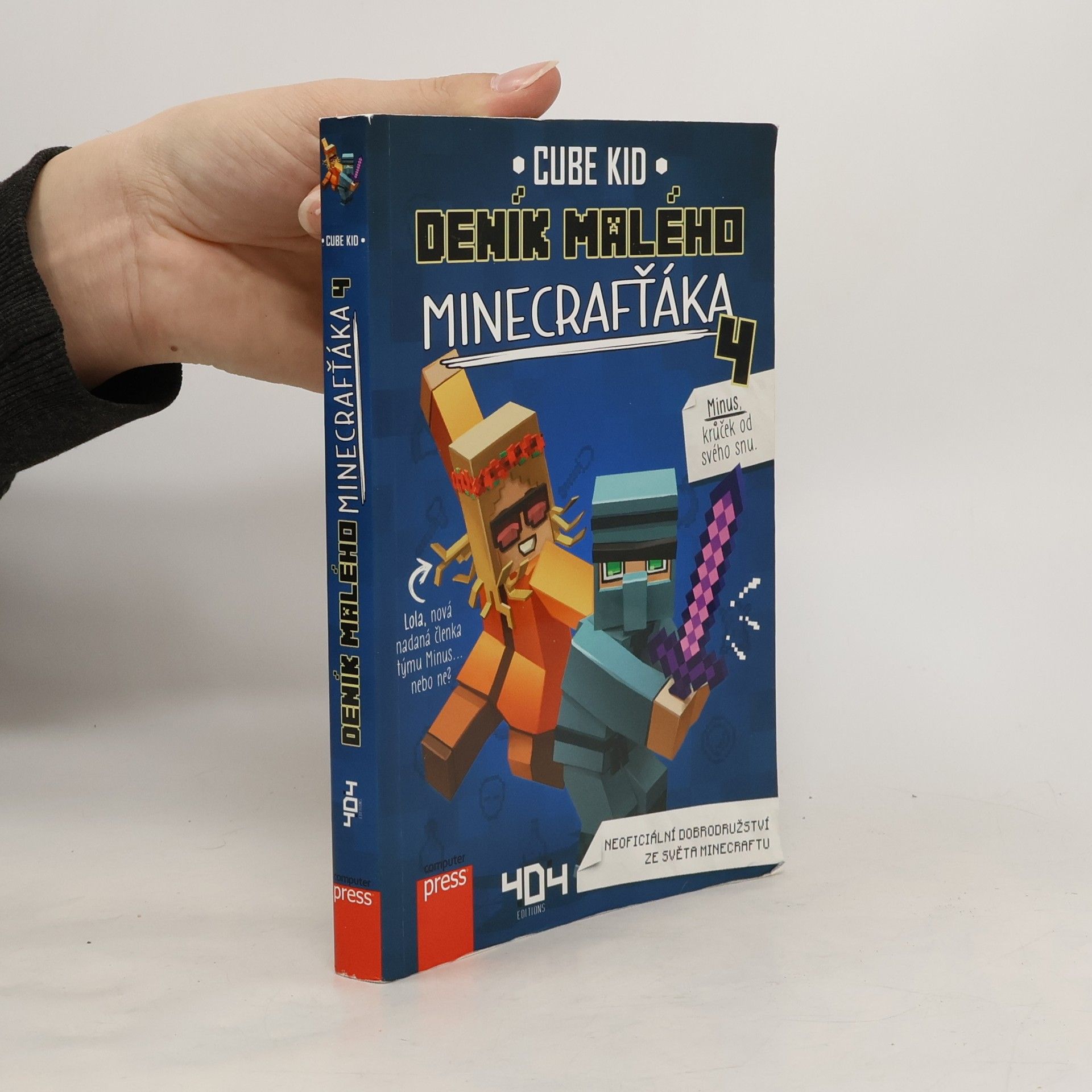 Cube Kid Deník malého Minecrafťáka 4