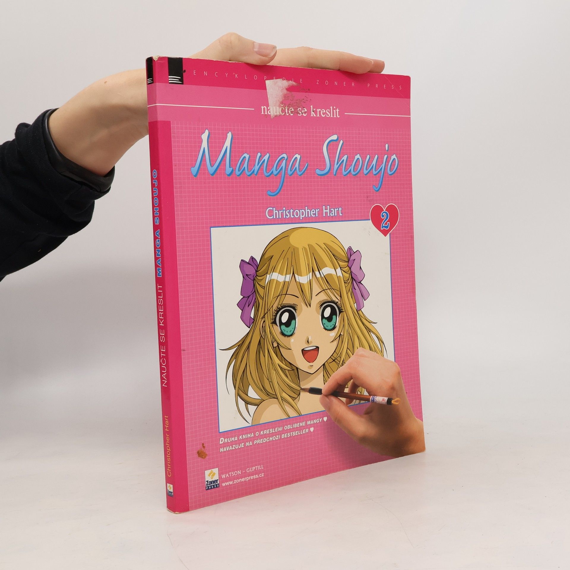Christopher Hart Manga shoujo 2 : všechno, co potřebujete ke kreslení nejoblíbenějšího stylu mangy