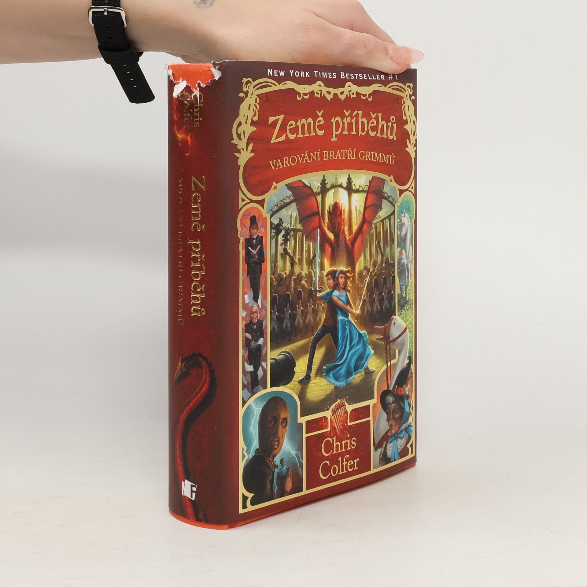 Chris Colfer Země příběhů. Varování bratří Grimmů