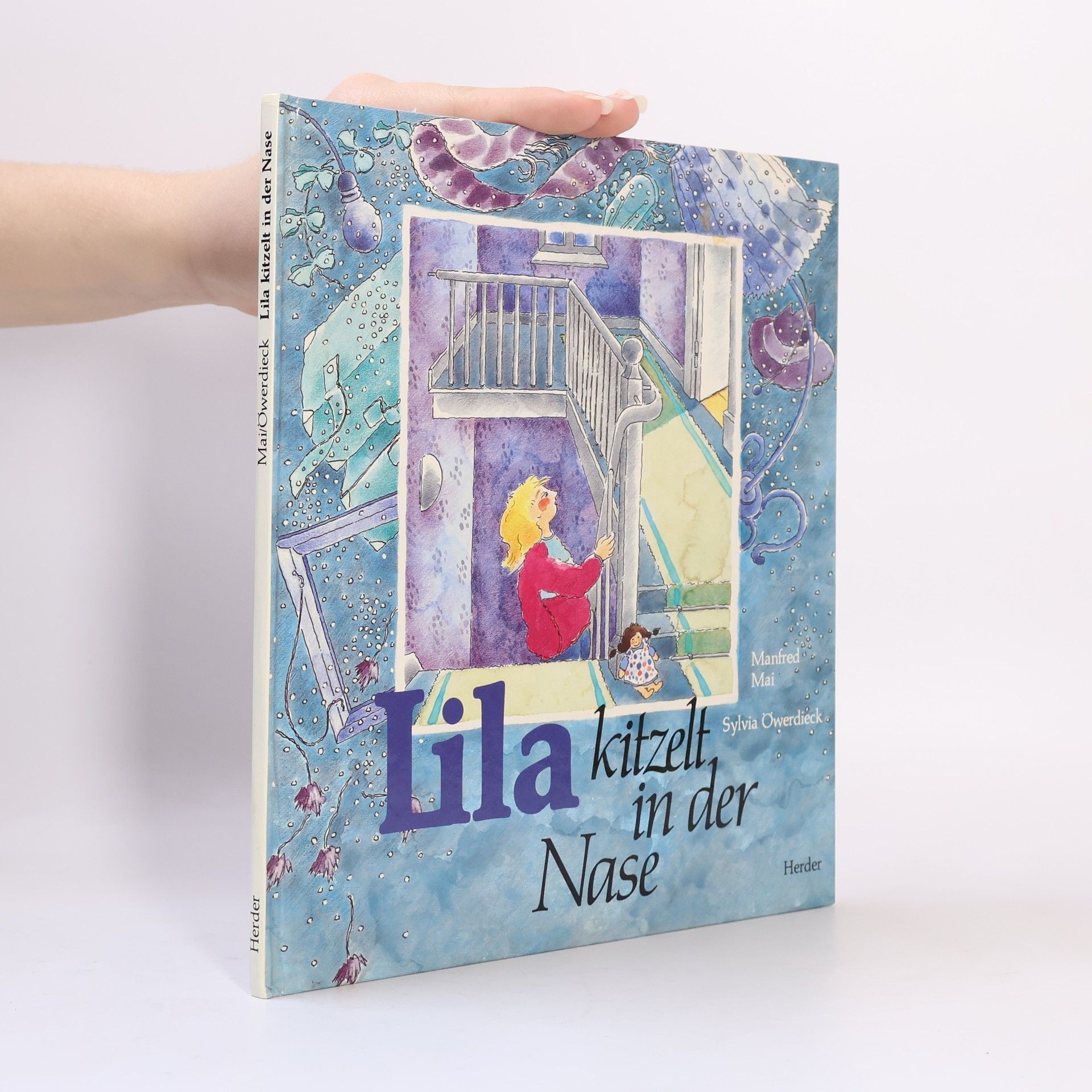 Manfred Mai Lila kitzelt in der Nase