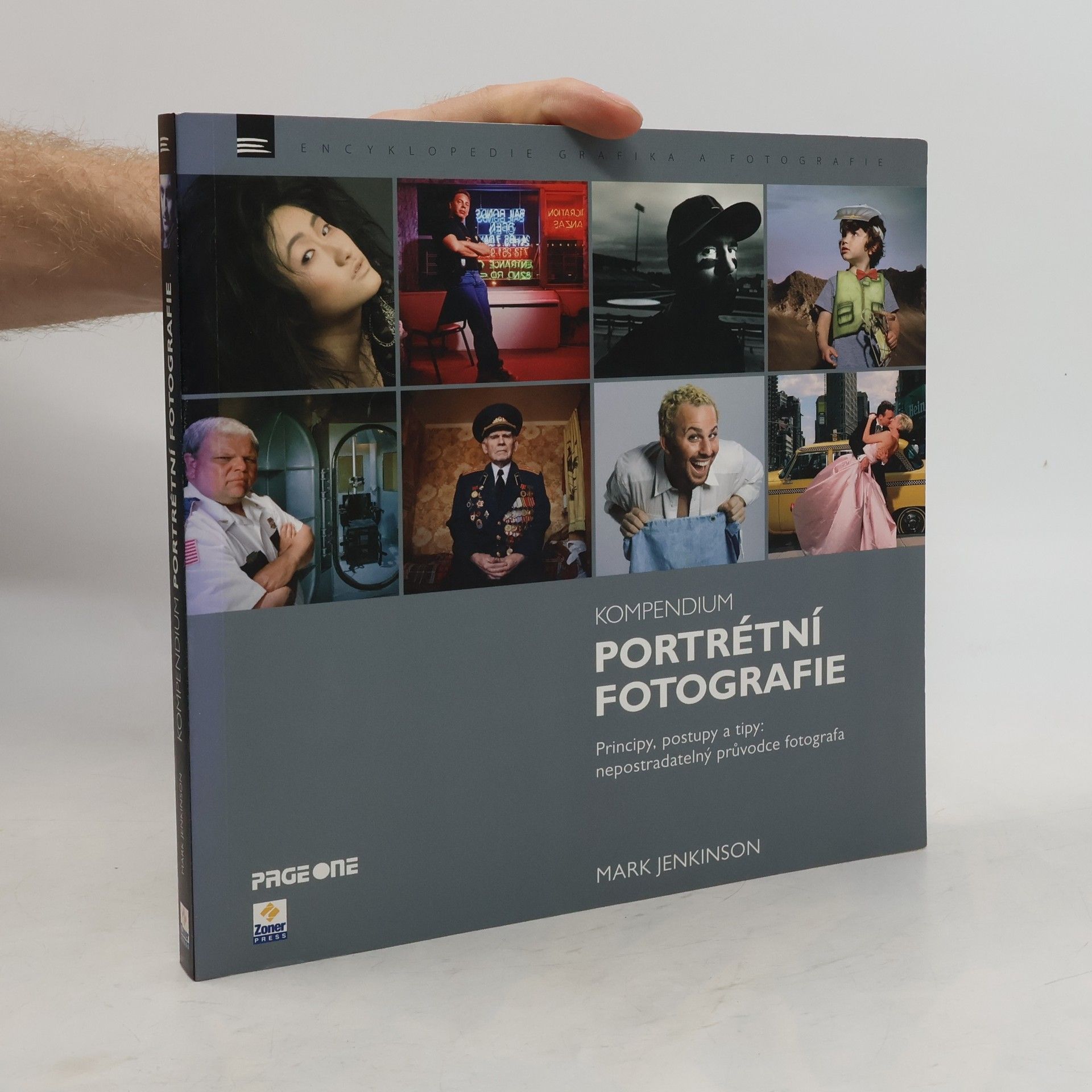 Mark Jenkinson Kompendium portrétní fotografie