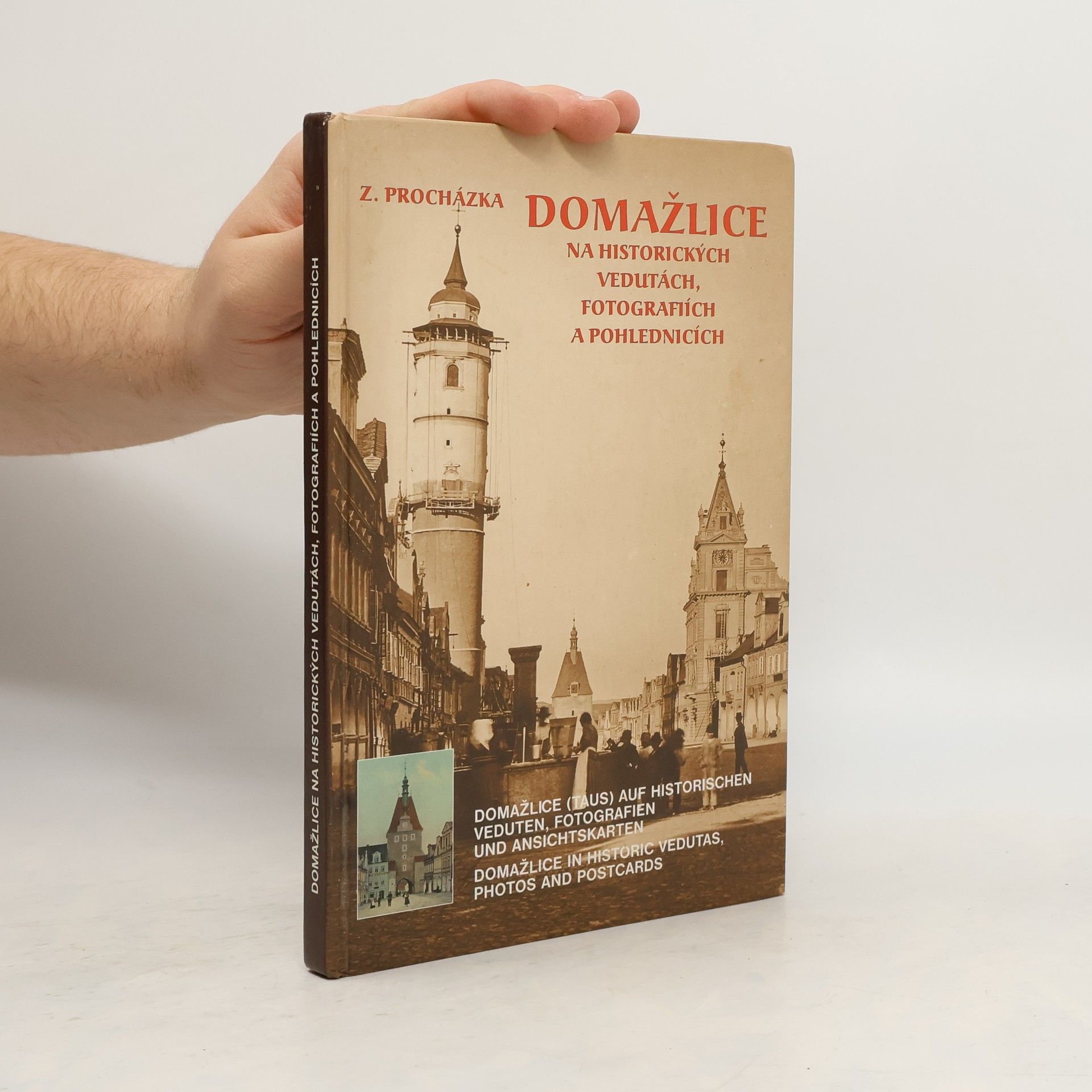 Zdeněk Procházka Domažlice na historických vedutách, fotografiích a pohlednicích