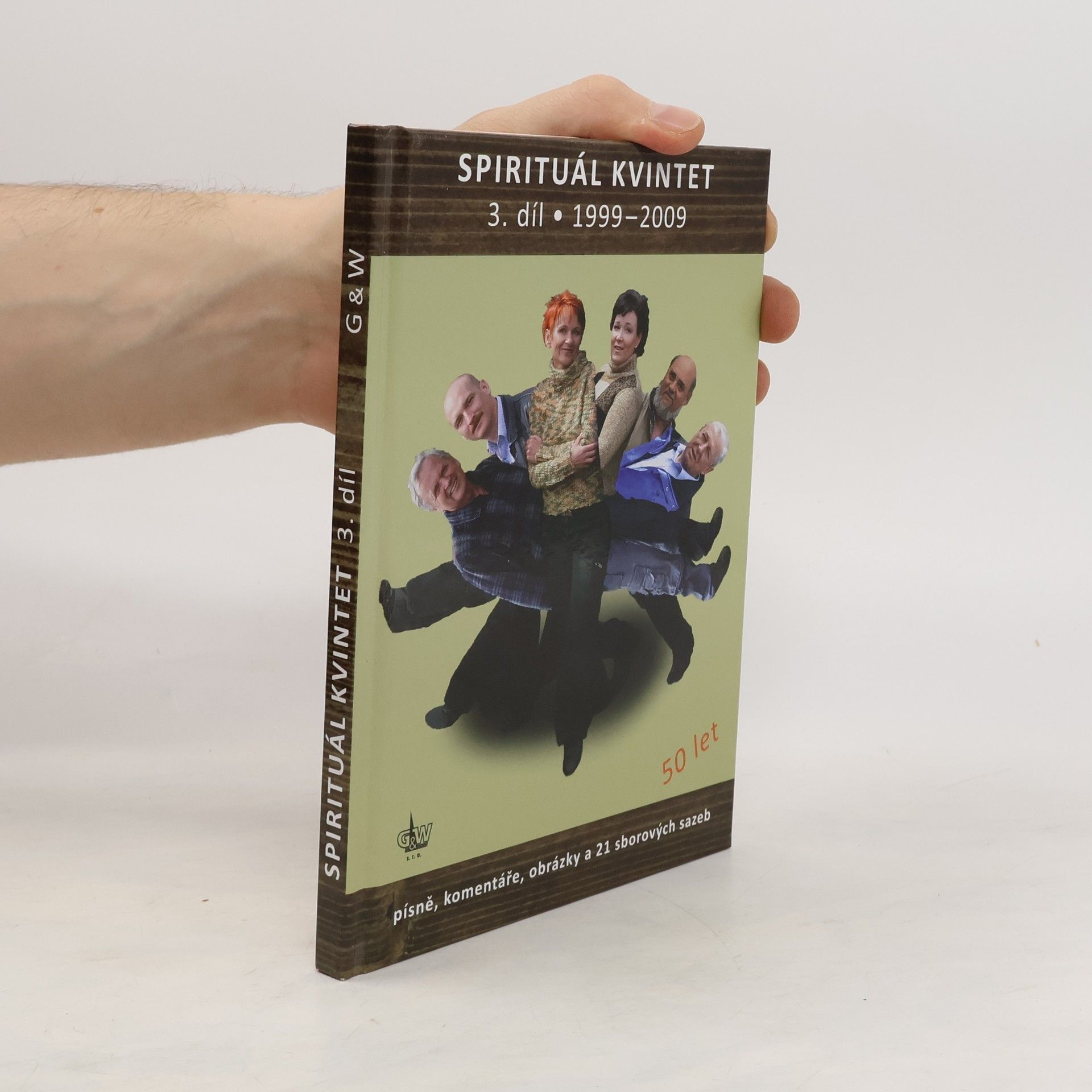 výroba hudeb.nástrojů G+W Zpěvník Spirituál kvintet 3.díl