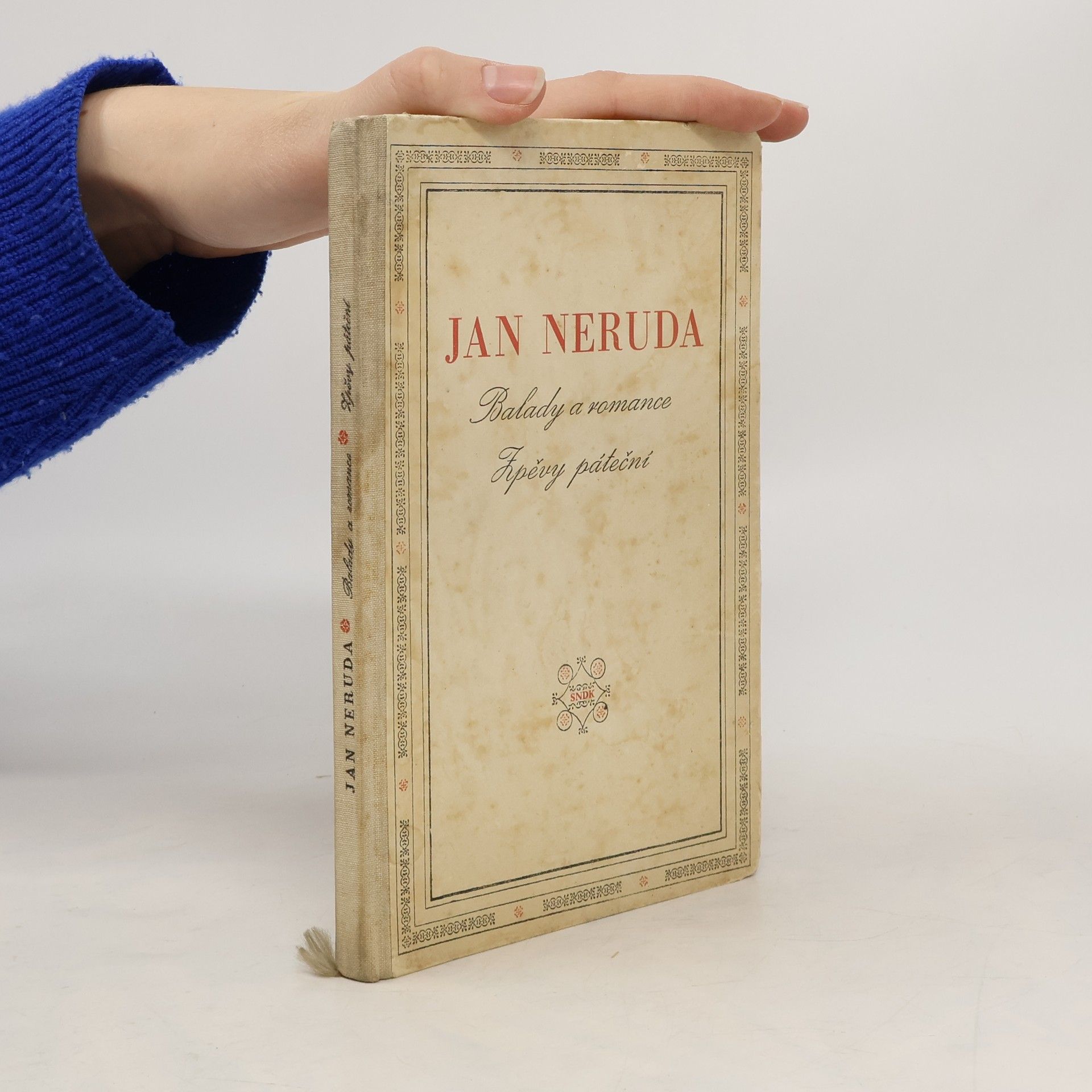 Jan Neruda Balady a romance. Zpěvy páteční