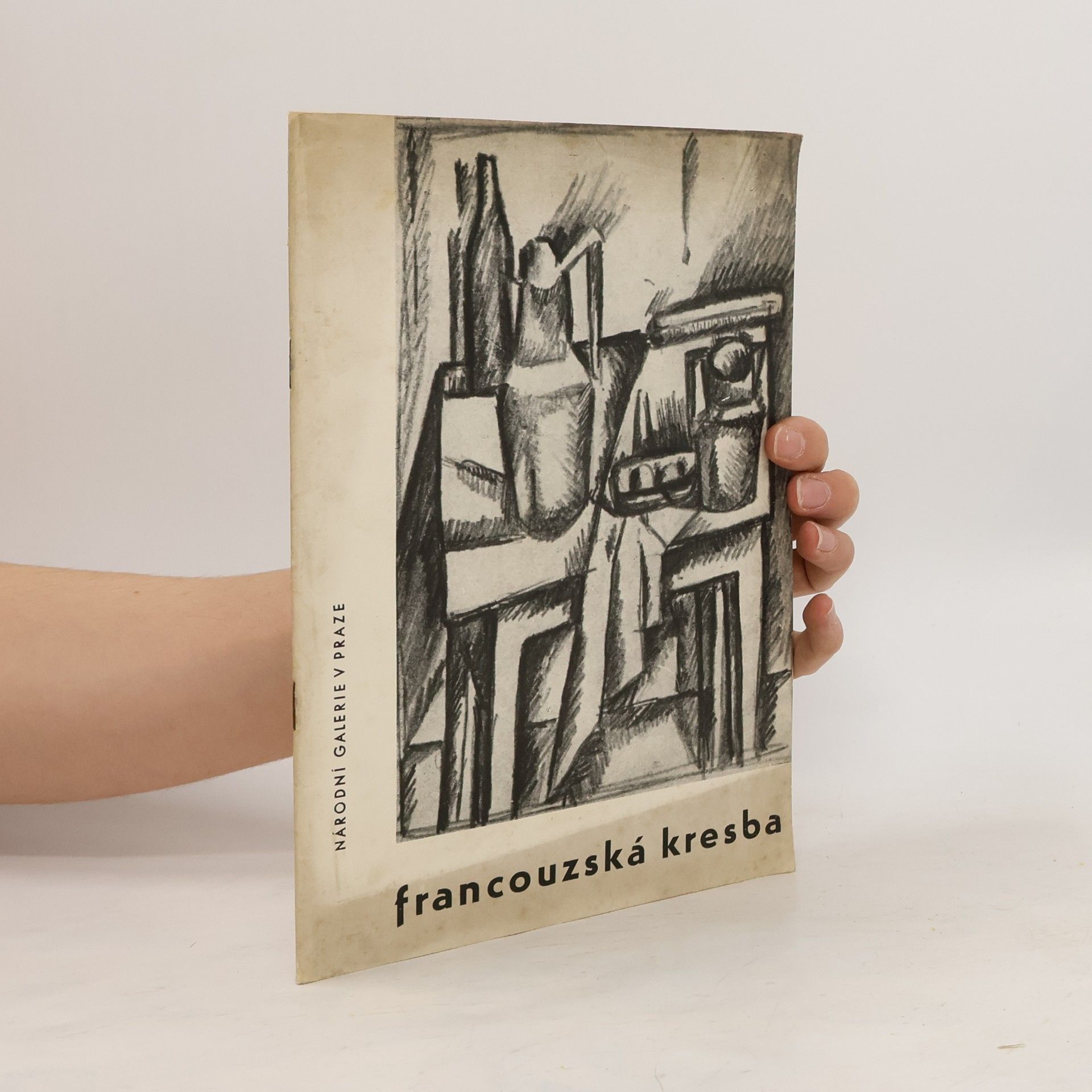 Zdeňka Bílková Francouzská kresba 19. a 20. stol. z čs. sbírek v Uměleckoprůmyslovém museu v červnu - červenci 1963