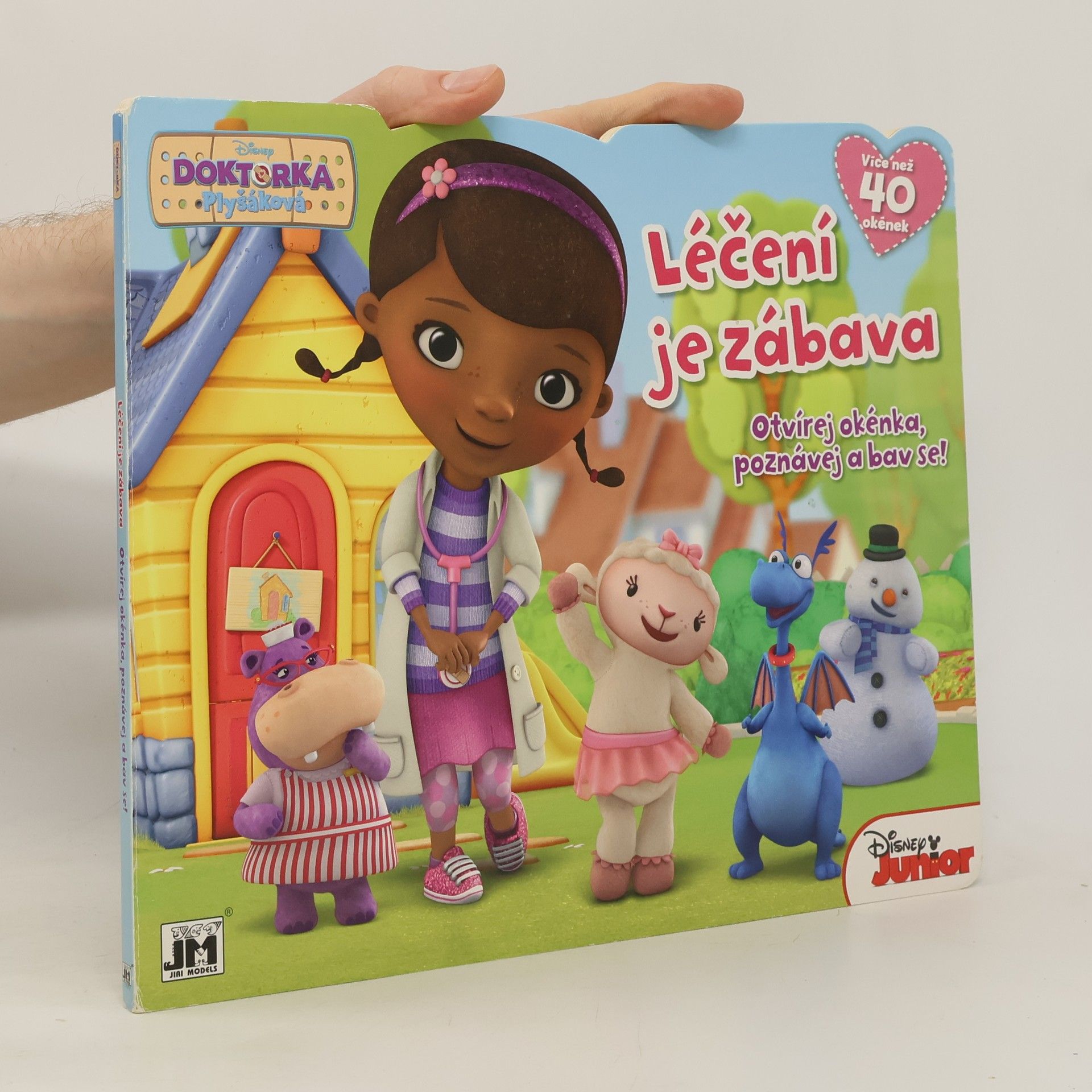 Collectif d'auteurs Léčení je zábava: otvírej okénka a bav se! (leporelo)