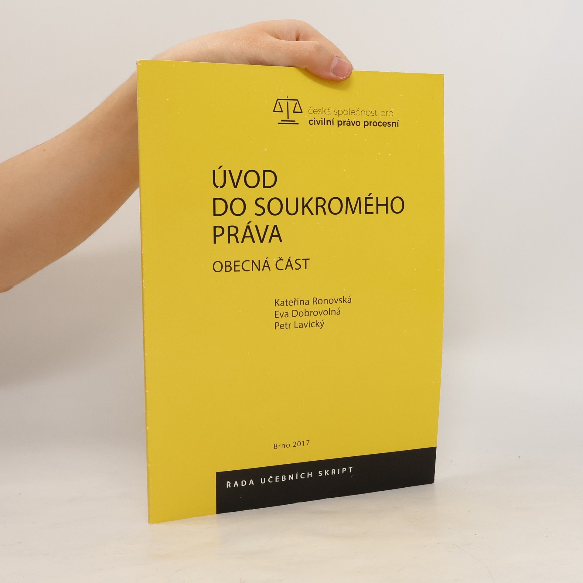 Kateřina Ronovská Úvod do soukromého práva: Obecná část