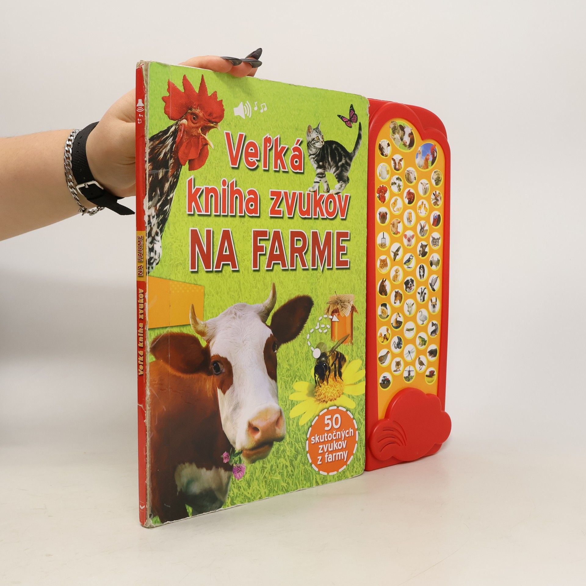 Autorenkollektiv Veľka kniha zvukov na farme