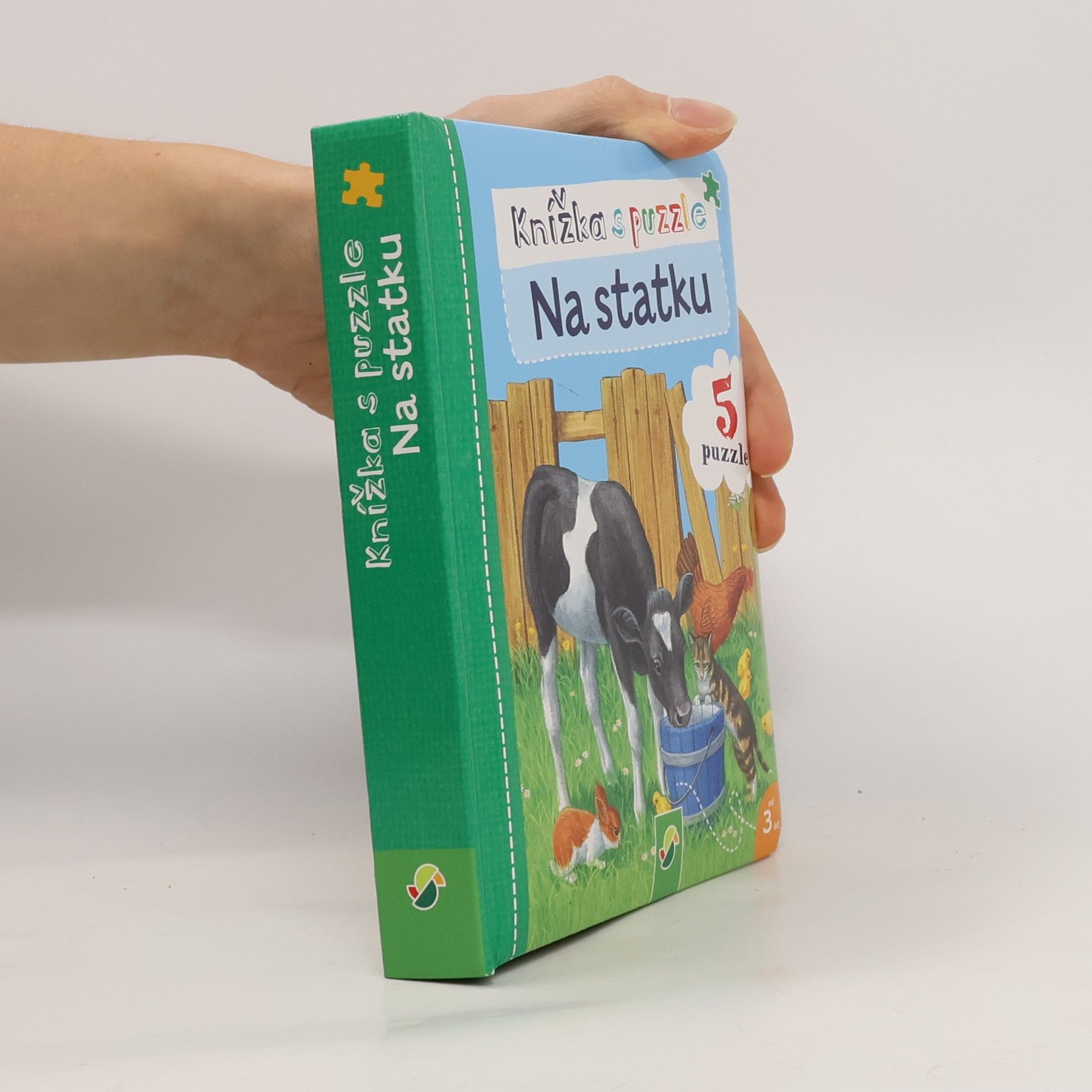 Autorenkollektiv Na statku - knížka s puzzle