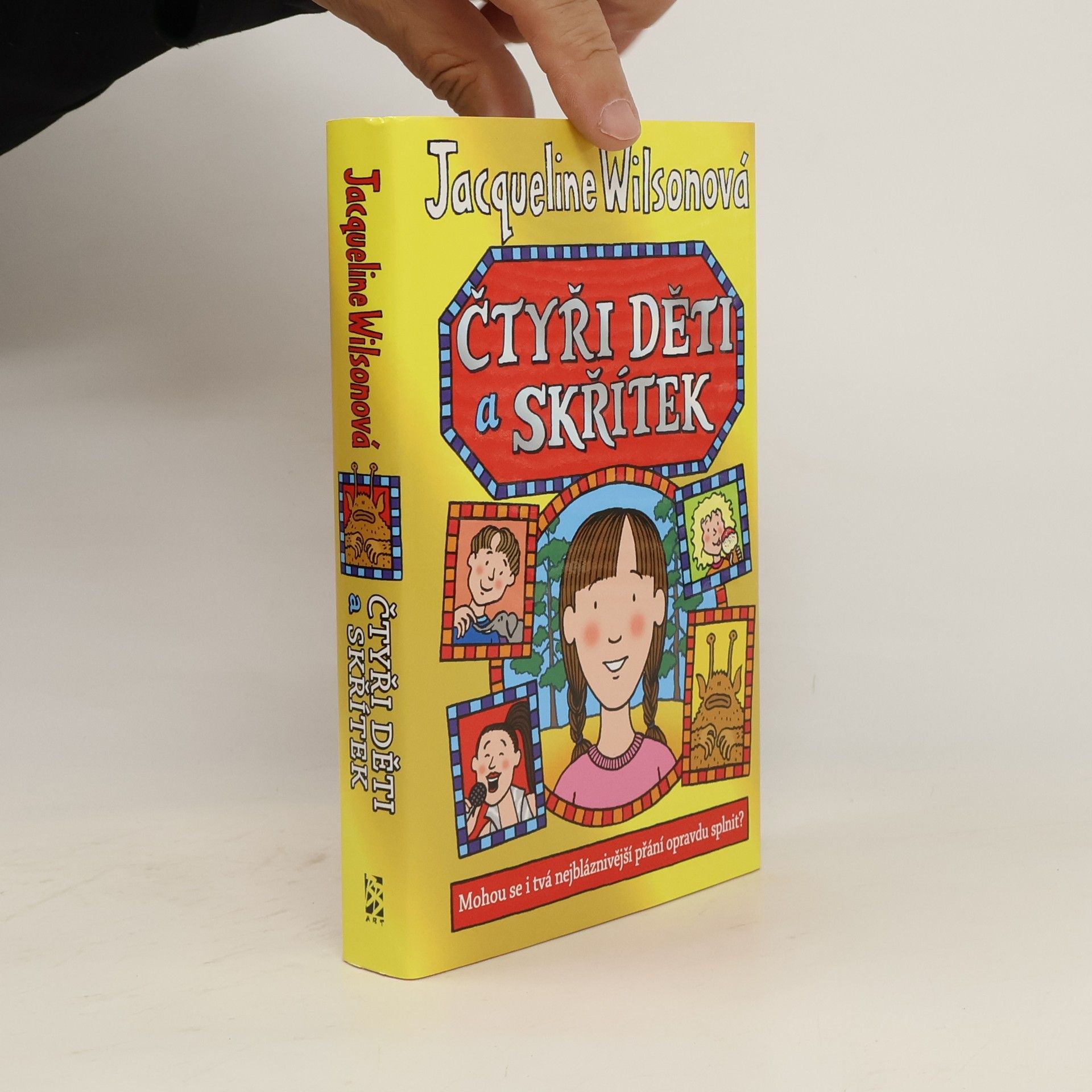 Jacqueline Wilson Čtyři děti a skřítek