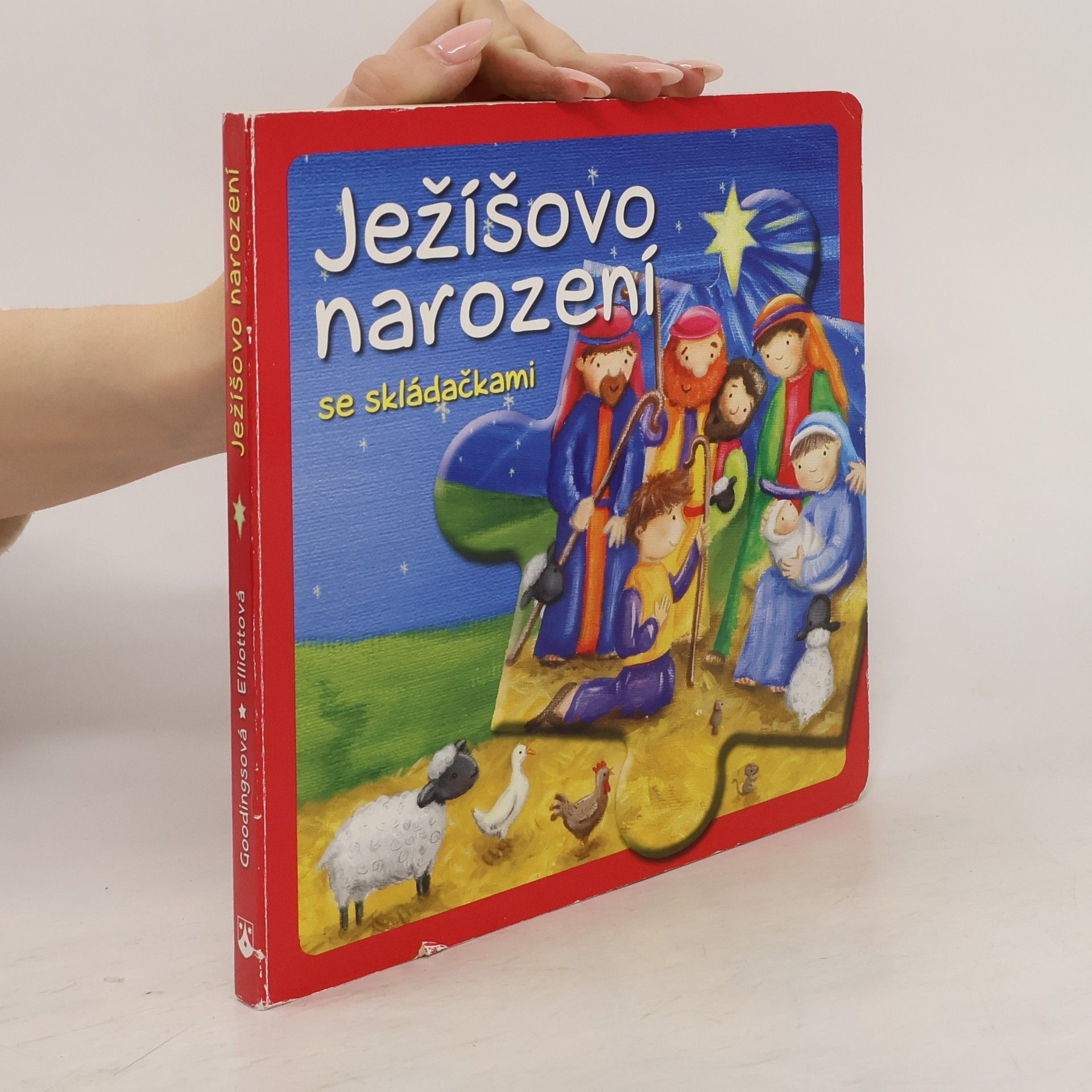 Christina Goodings Ježíšovo narození se skládačkami