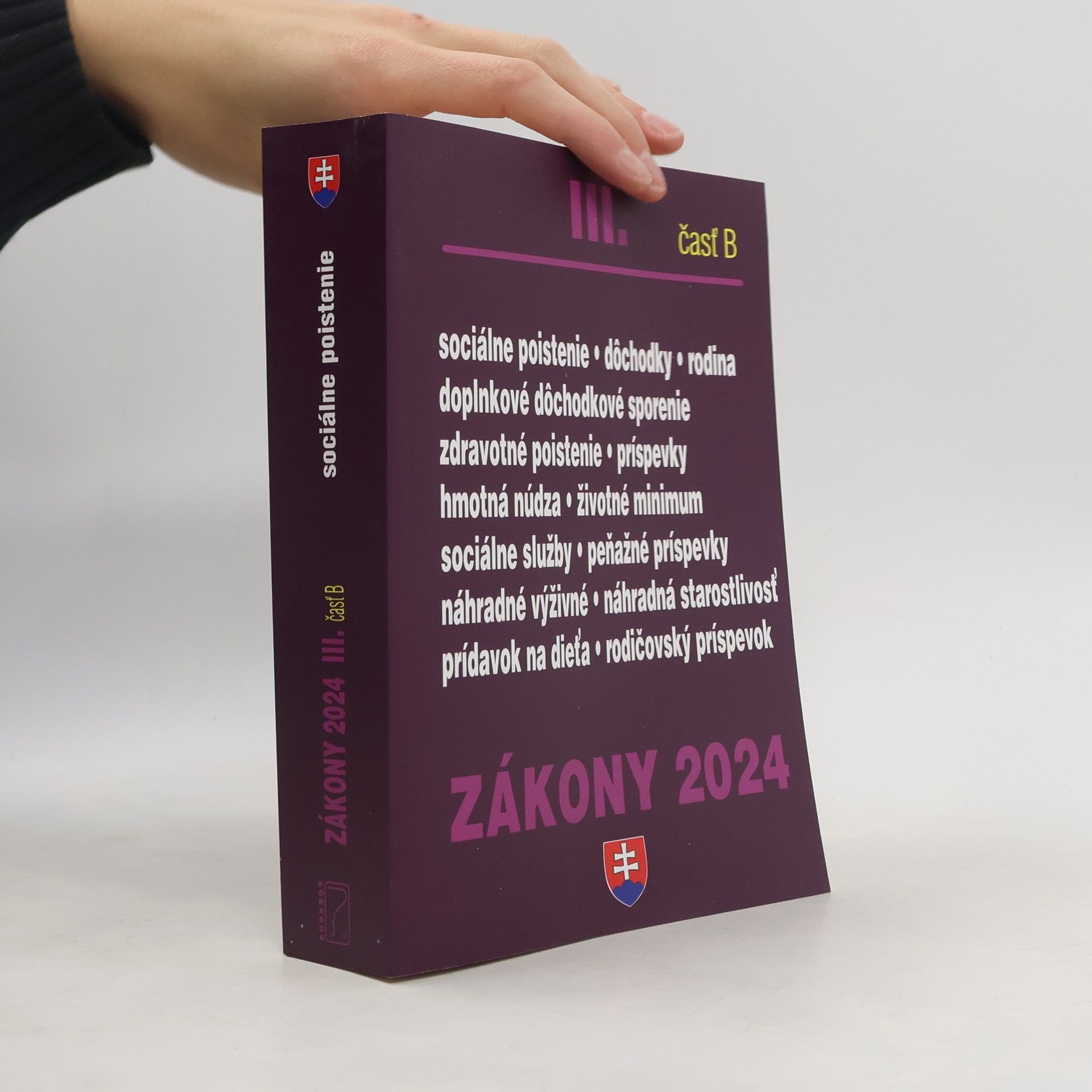 Collectif d'auteurs Zákony 2024. II. Část’ B