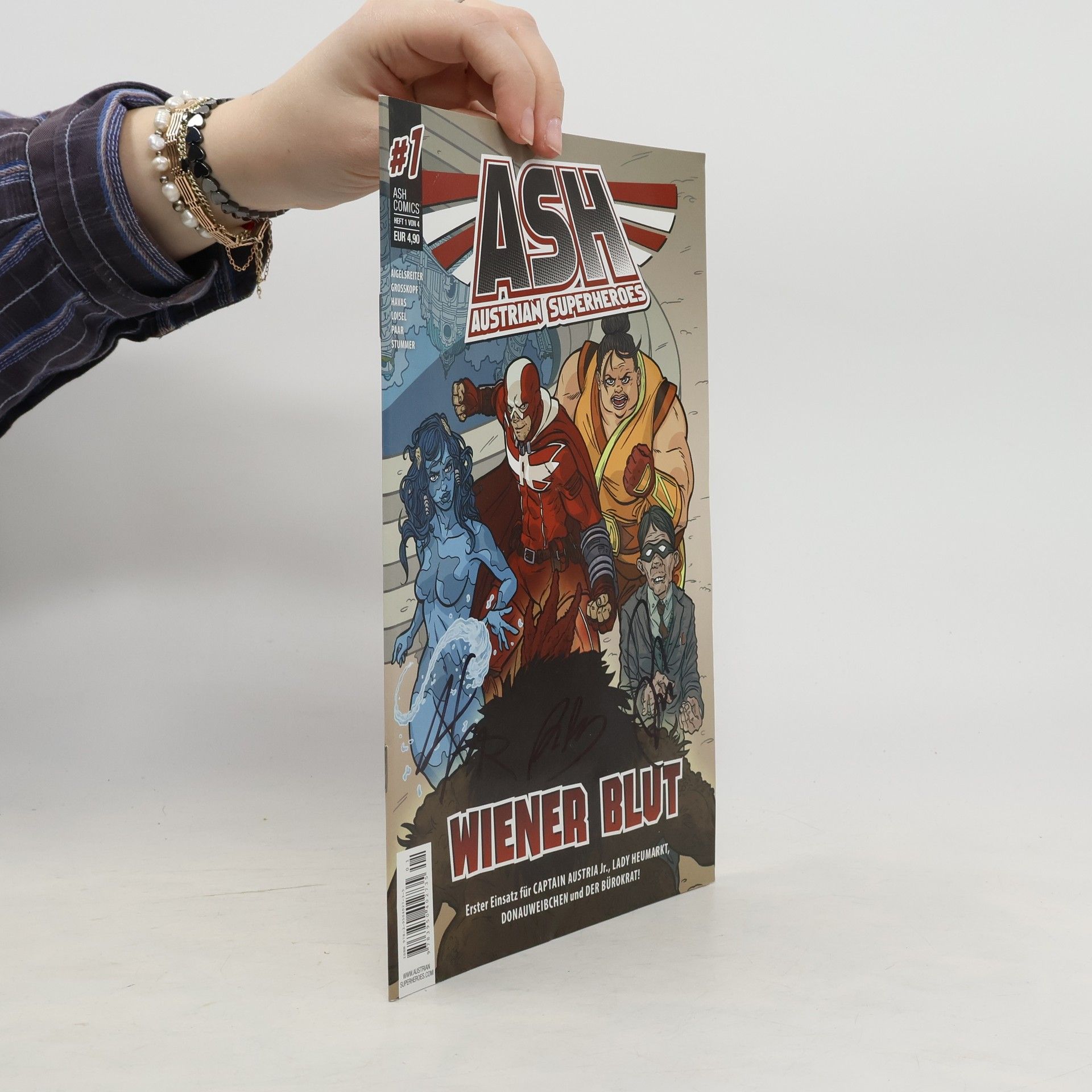 Austrian Superheroes #1. Wiener Blut