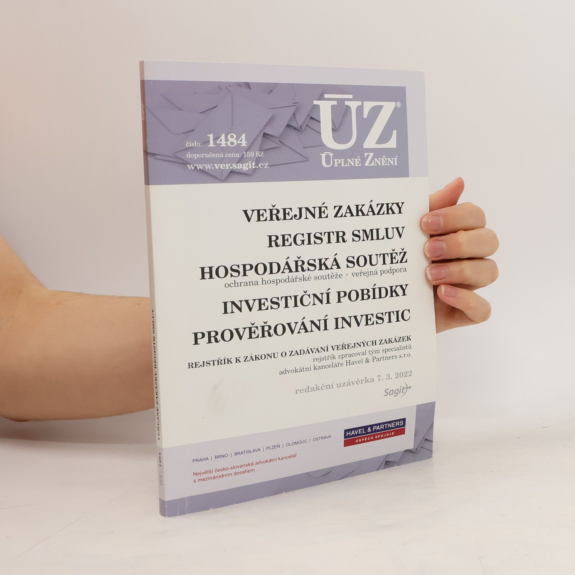 Collectif d'auteurs ÚZ 1484. Veřejné zakázky