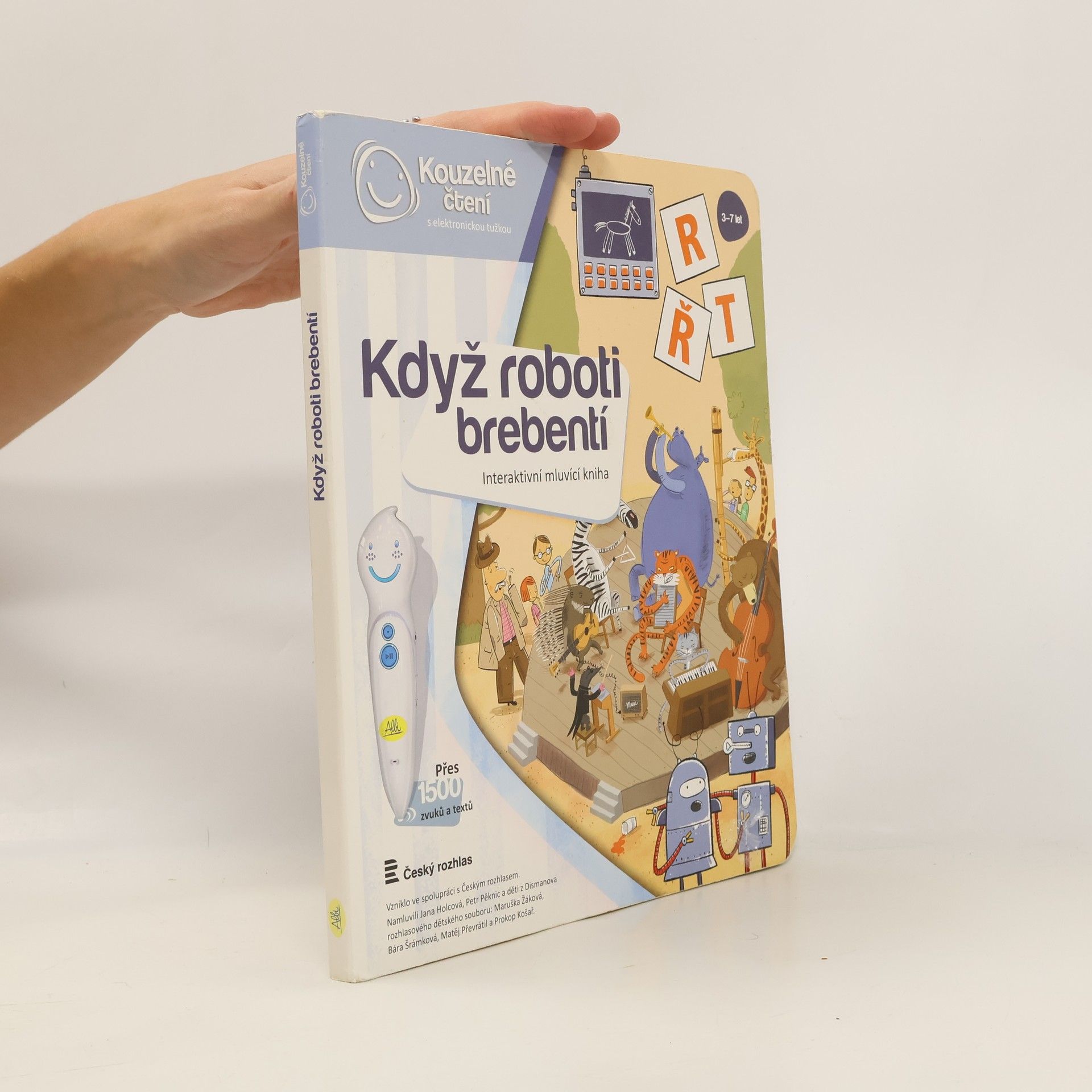 Když roboti brebentí. Interaktivní mluvicí kniha