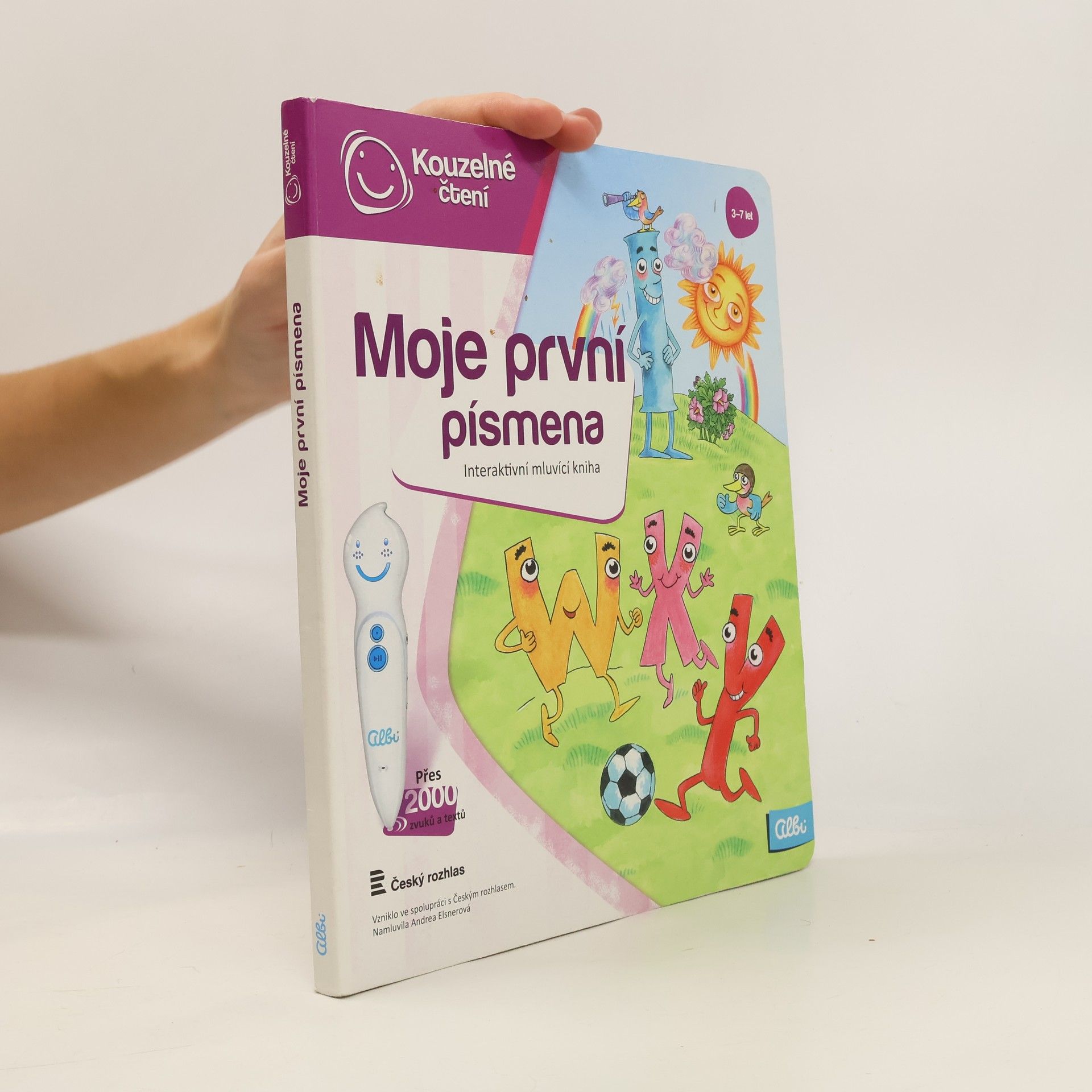 Jan Vodňanský Moje první písmena. Interaktivní mluvící kniha