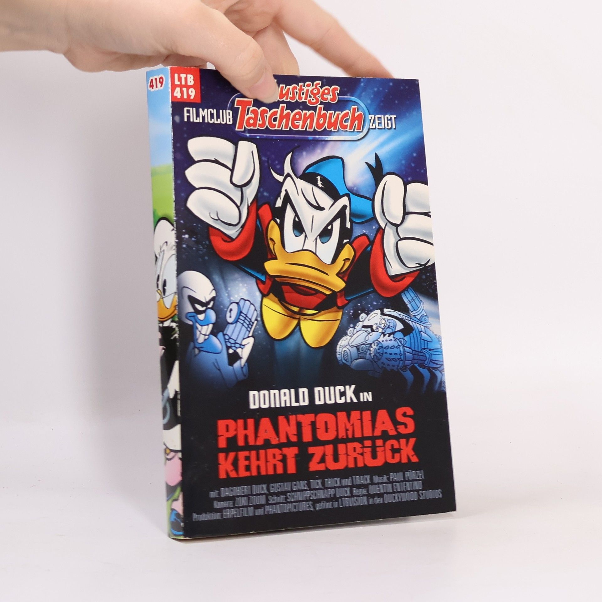 Walt Disney Lustiges Taschenbuch 419. Donald Duck in Phantomias Kehrt Zurück