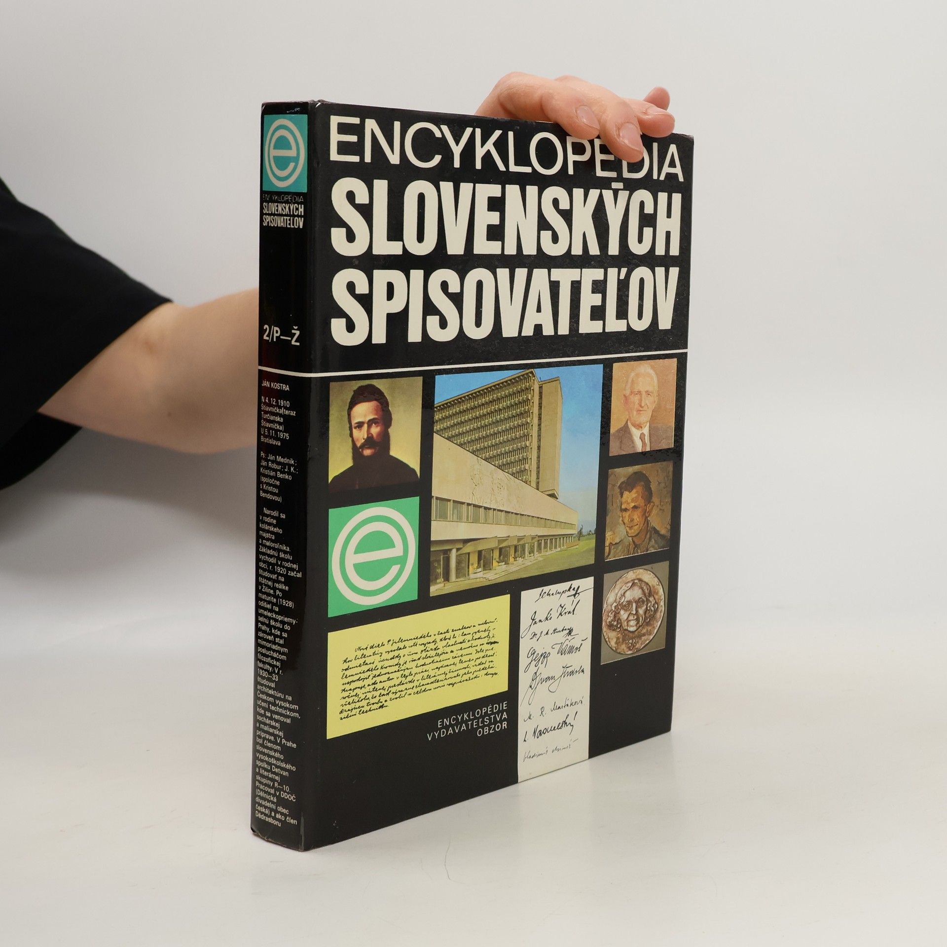 Encyklopédia slovenských spisovateľov. 2. zväzok P-Ž