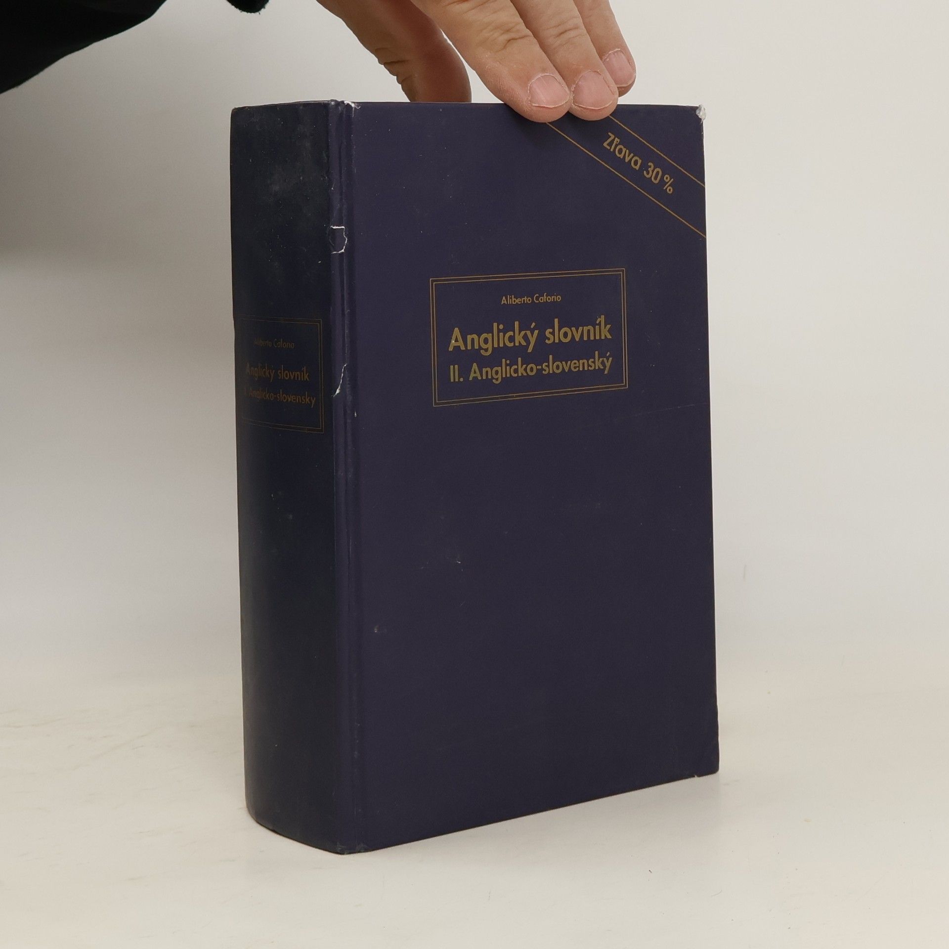 Aliberto Caforio Anglický slovník II. Anglicko-slovenský