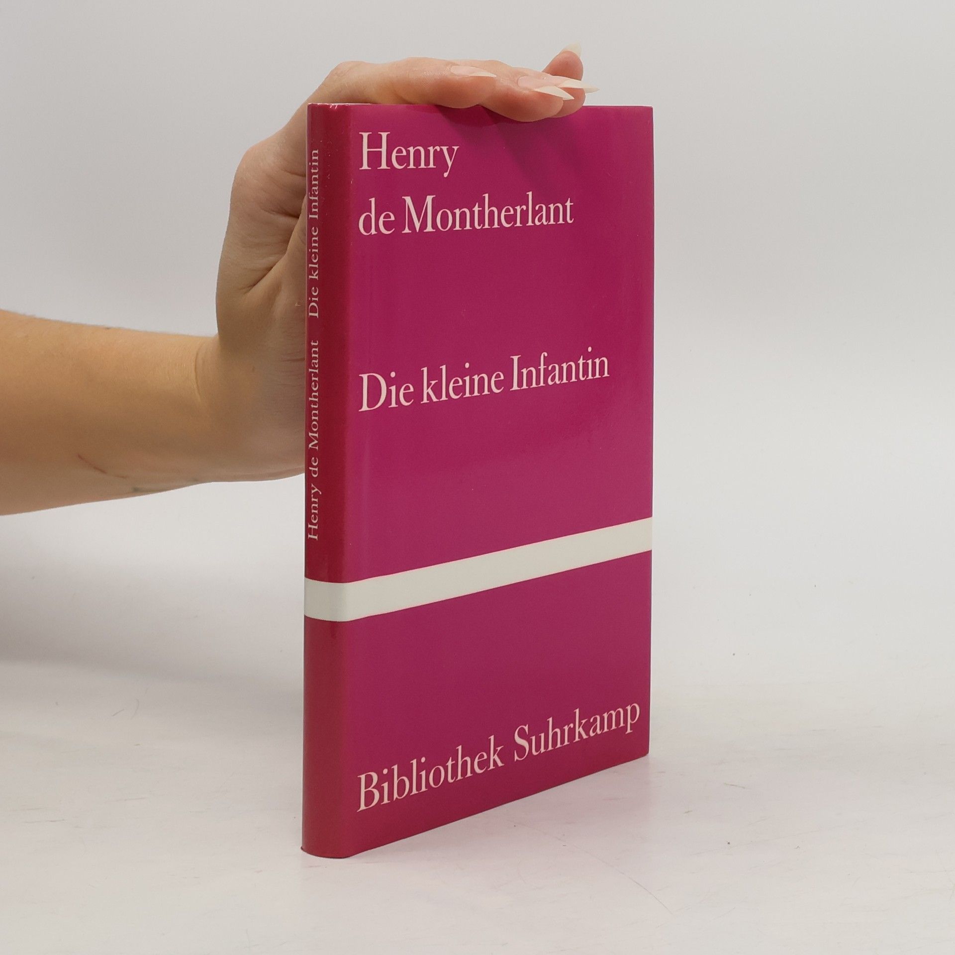 Henry de Montherlant Die kleine Infantin
